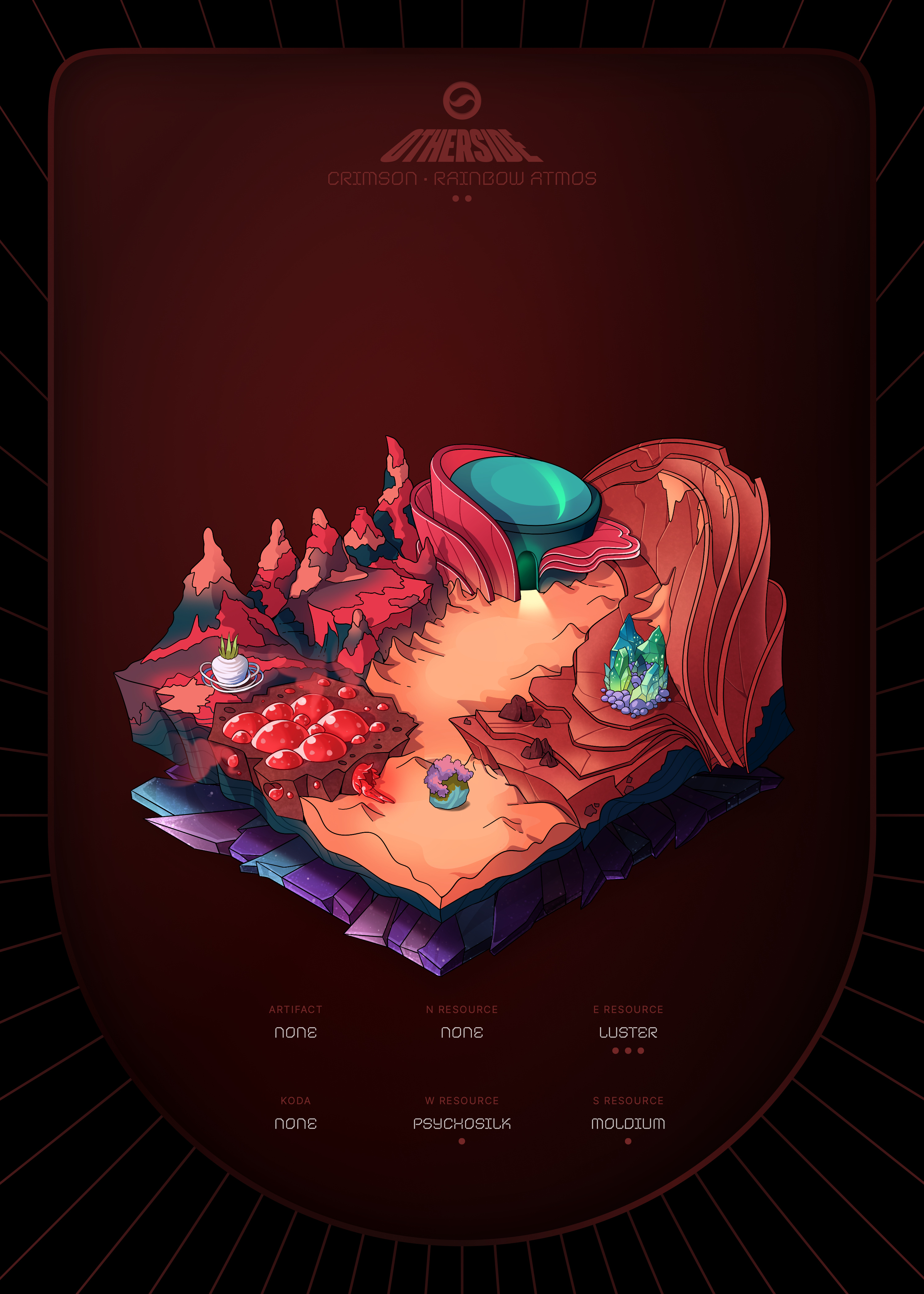 Otherdeed #65320 — Crimson