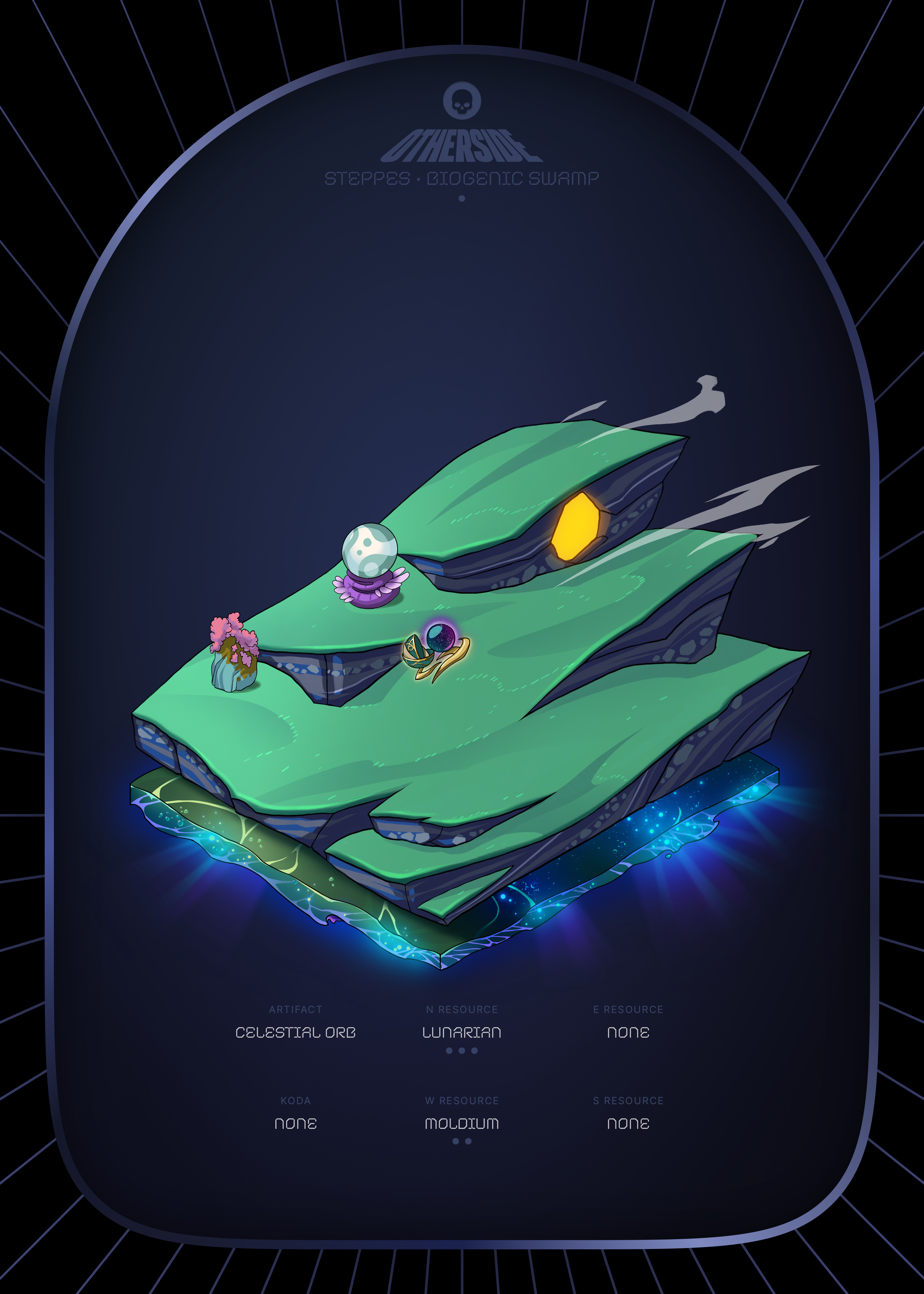 Otherdeed #6950 — Steppes