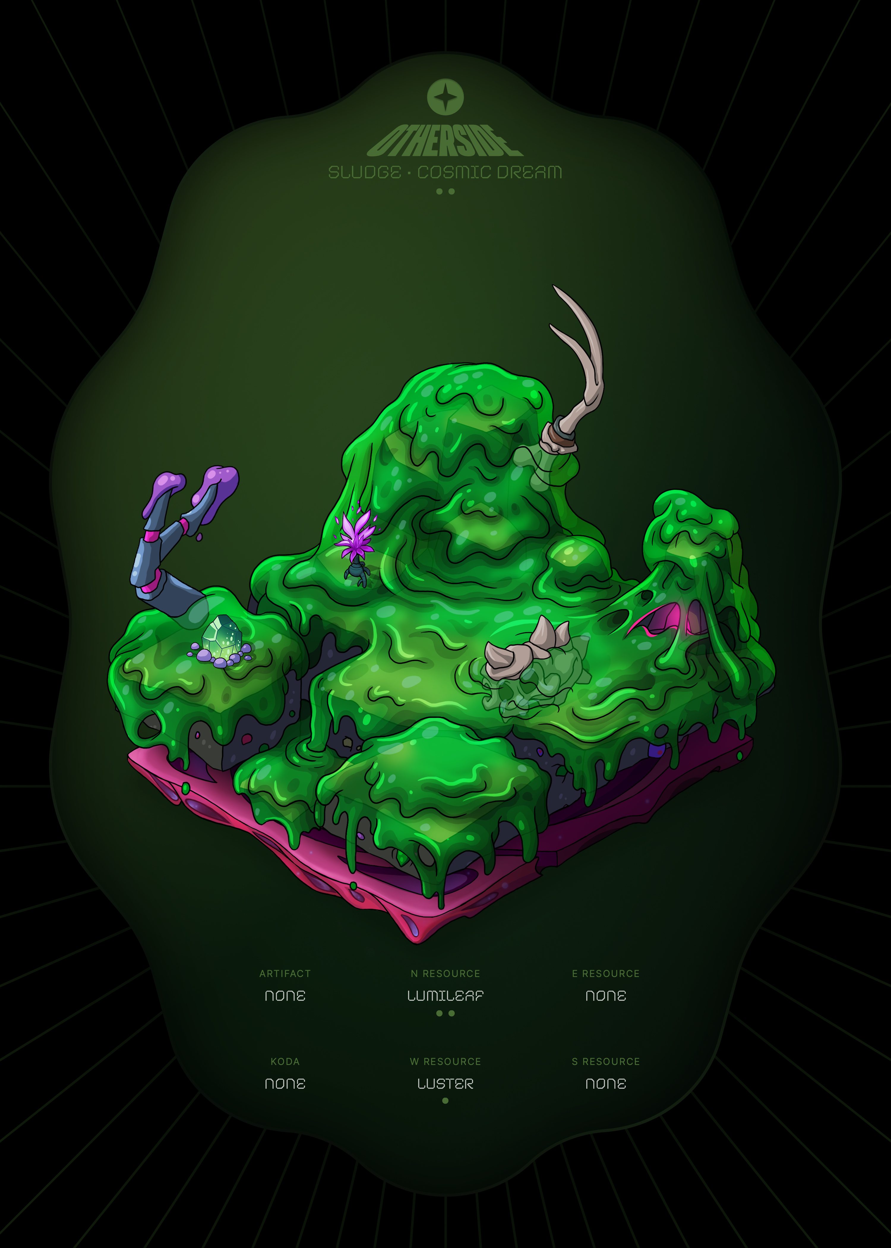 Otherdeed #90944 — Sludge
