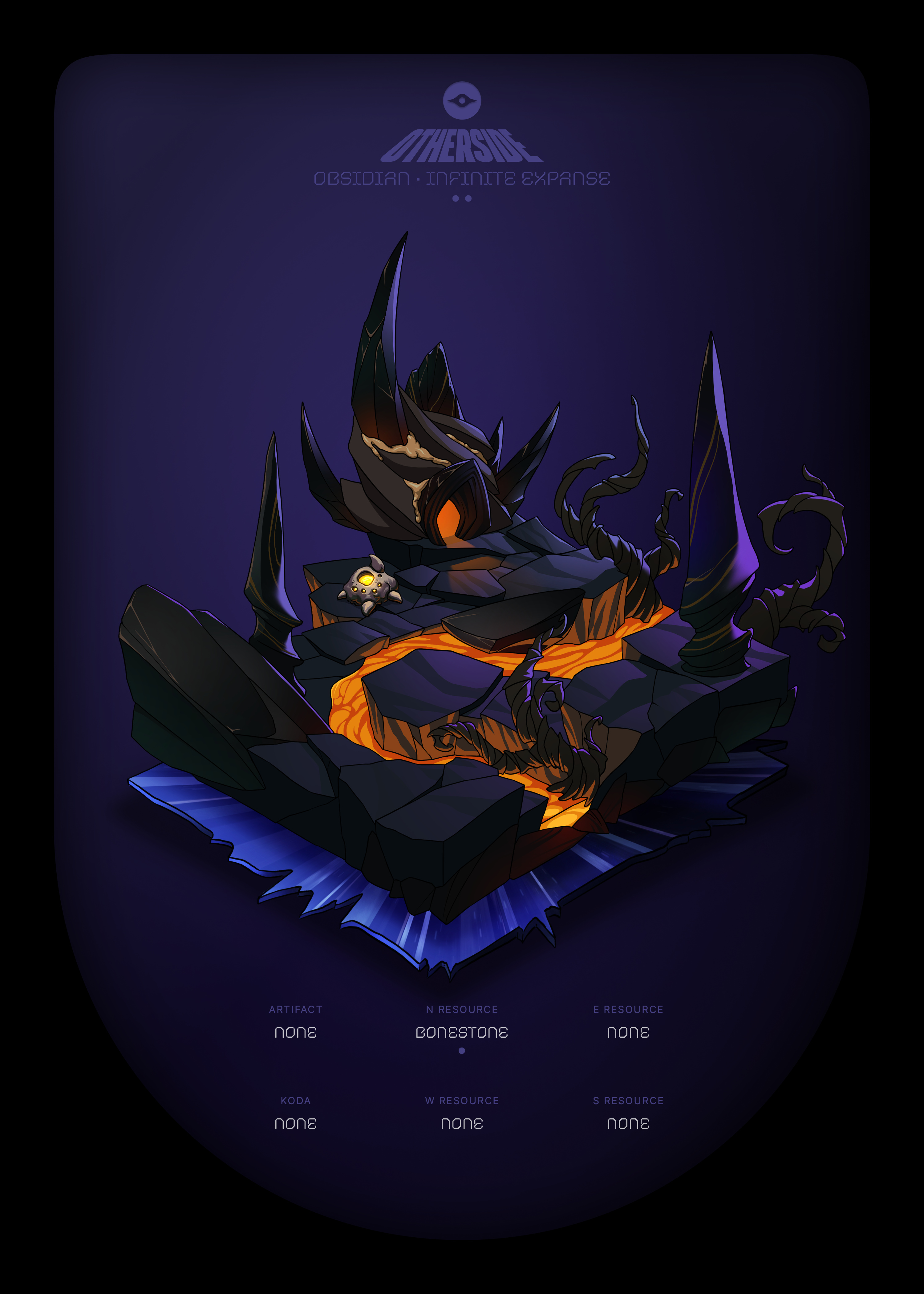 Otherdeed #56542 — Obsidian