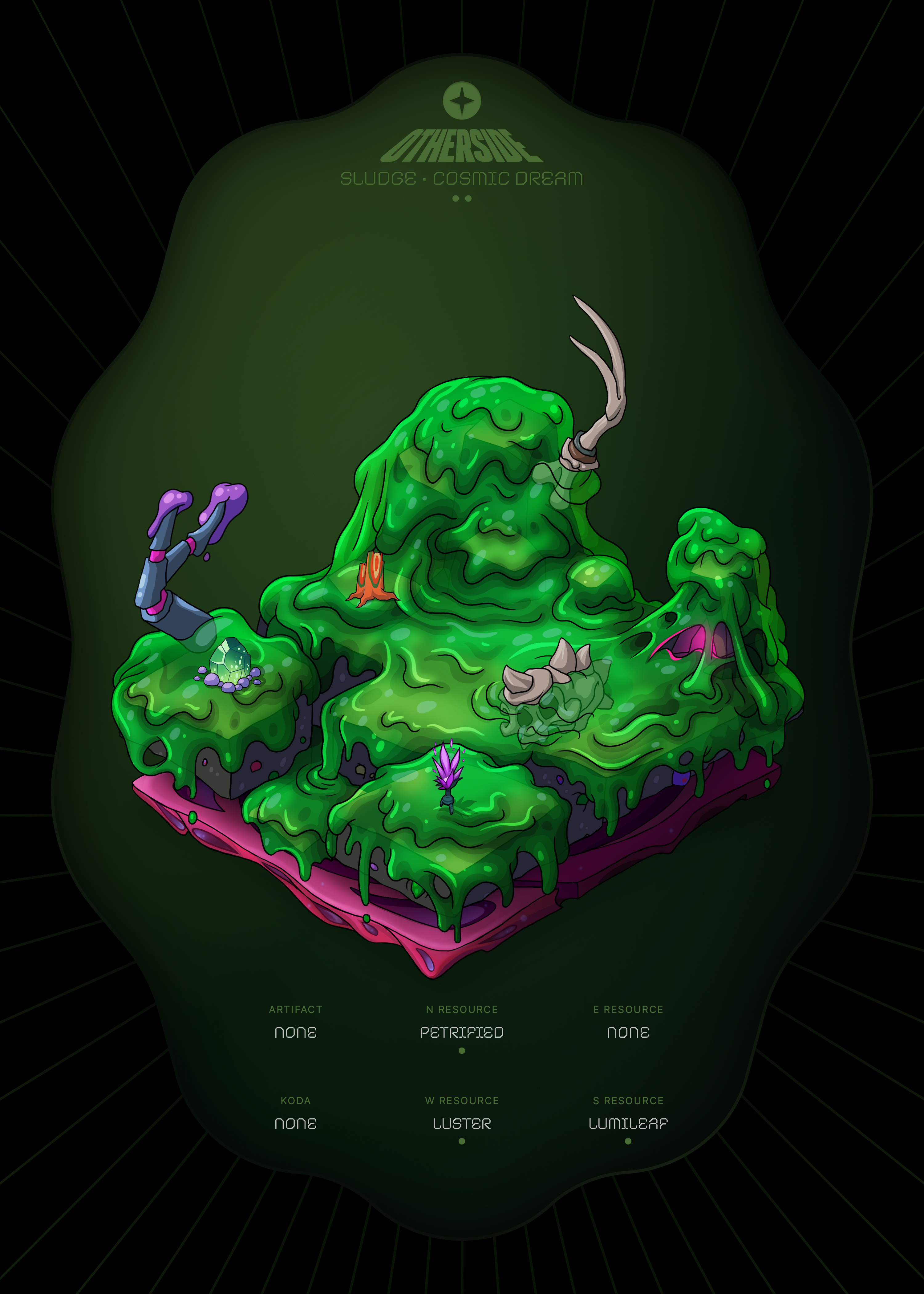 Otherdeed #93326 — Sludge