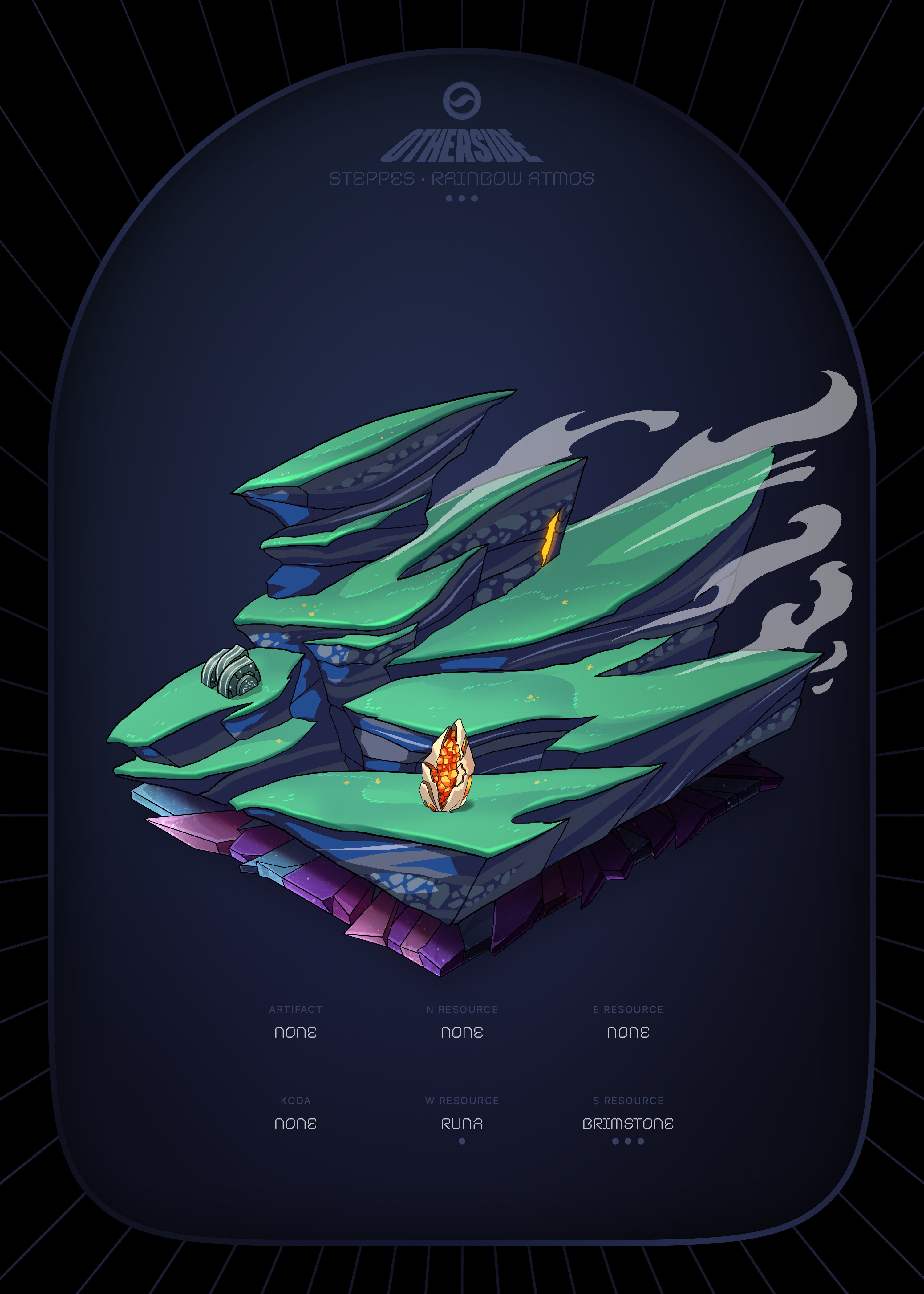 Otherdeed #84393 — Steppes