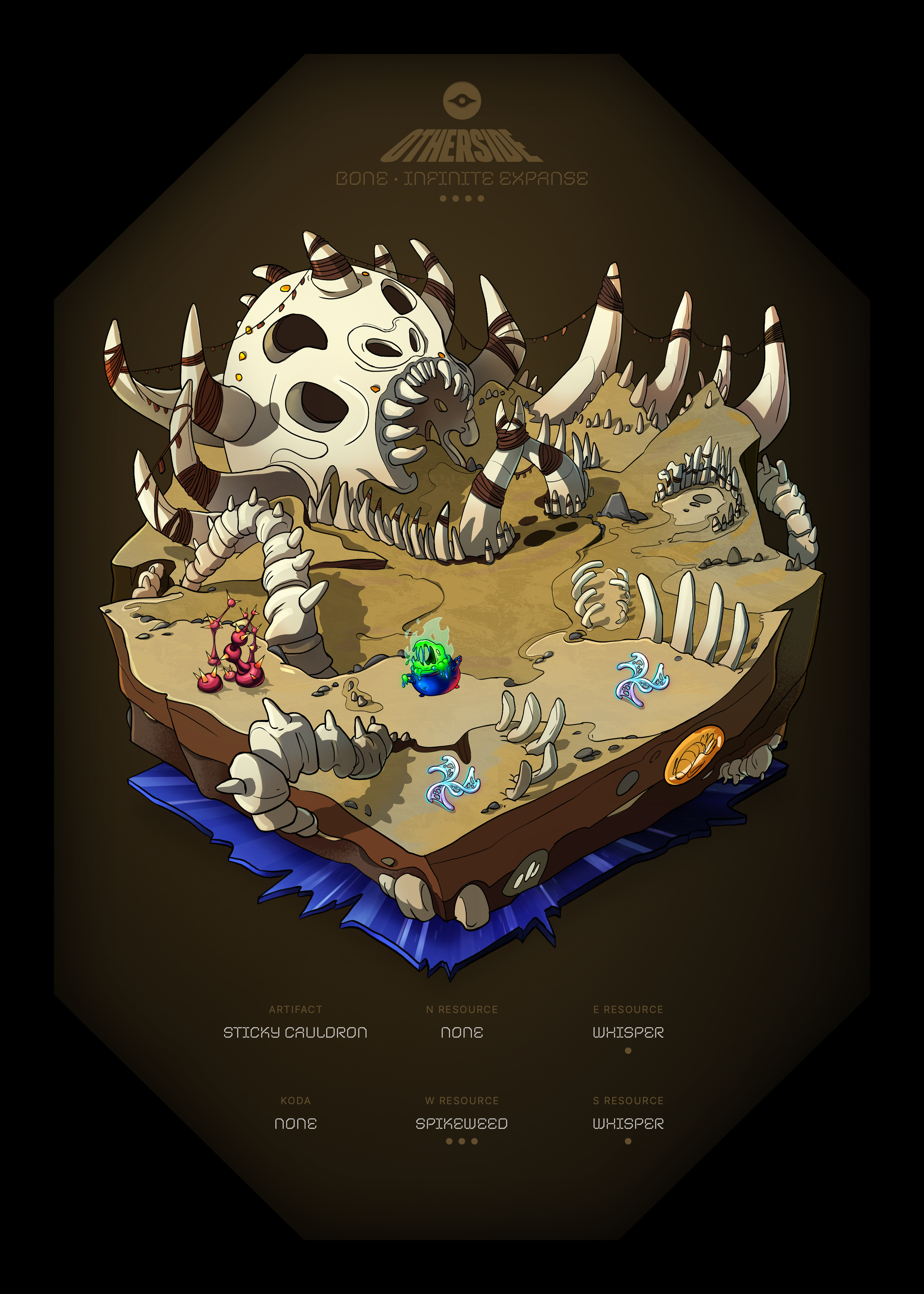 Otherdeed #55892 — Bone