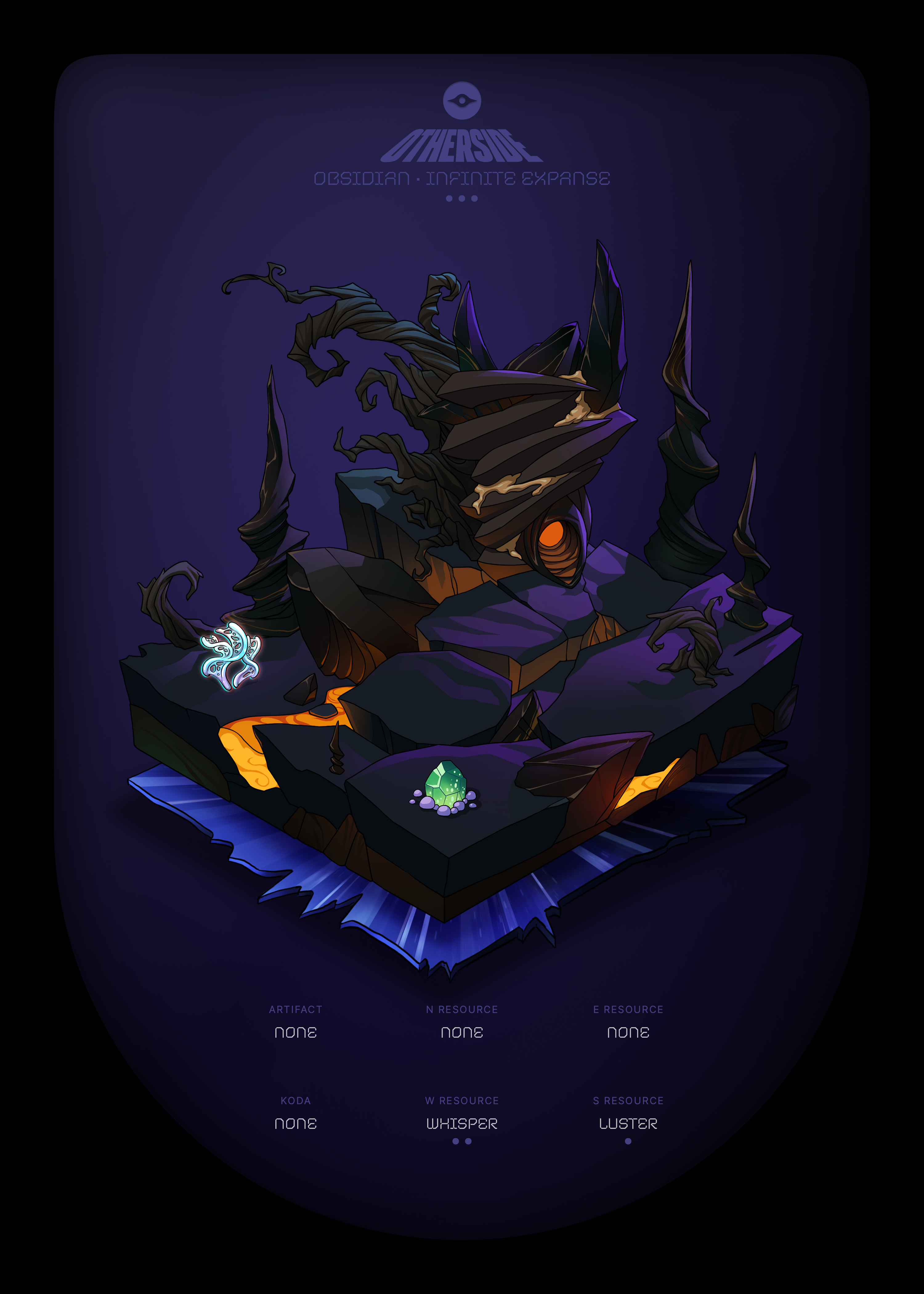 Otherdeed #41094 — Obsidian