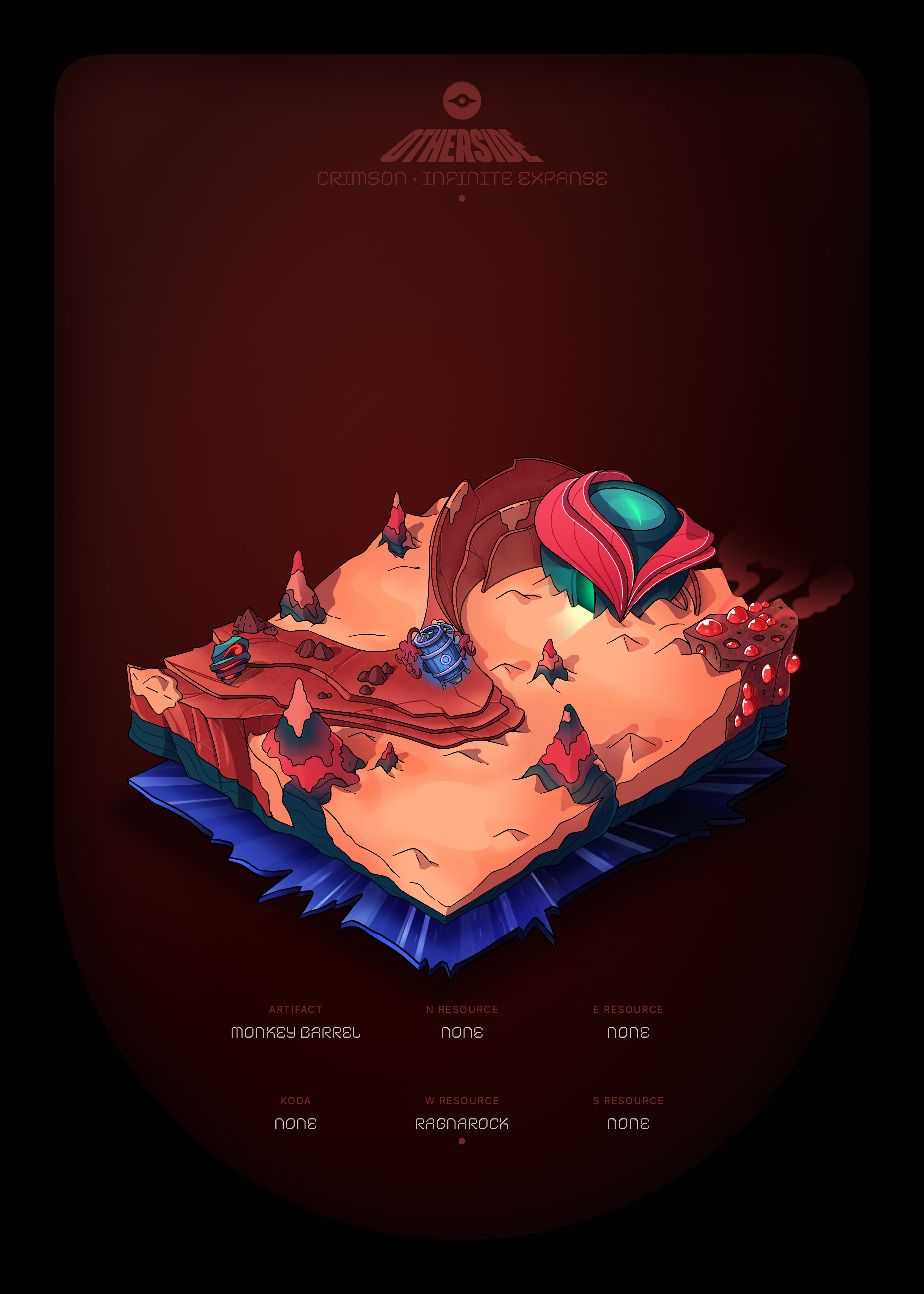 Otherdeed #63926 — Crimson