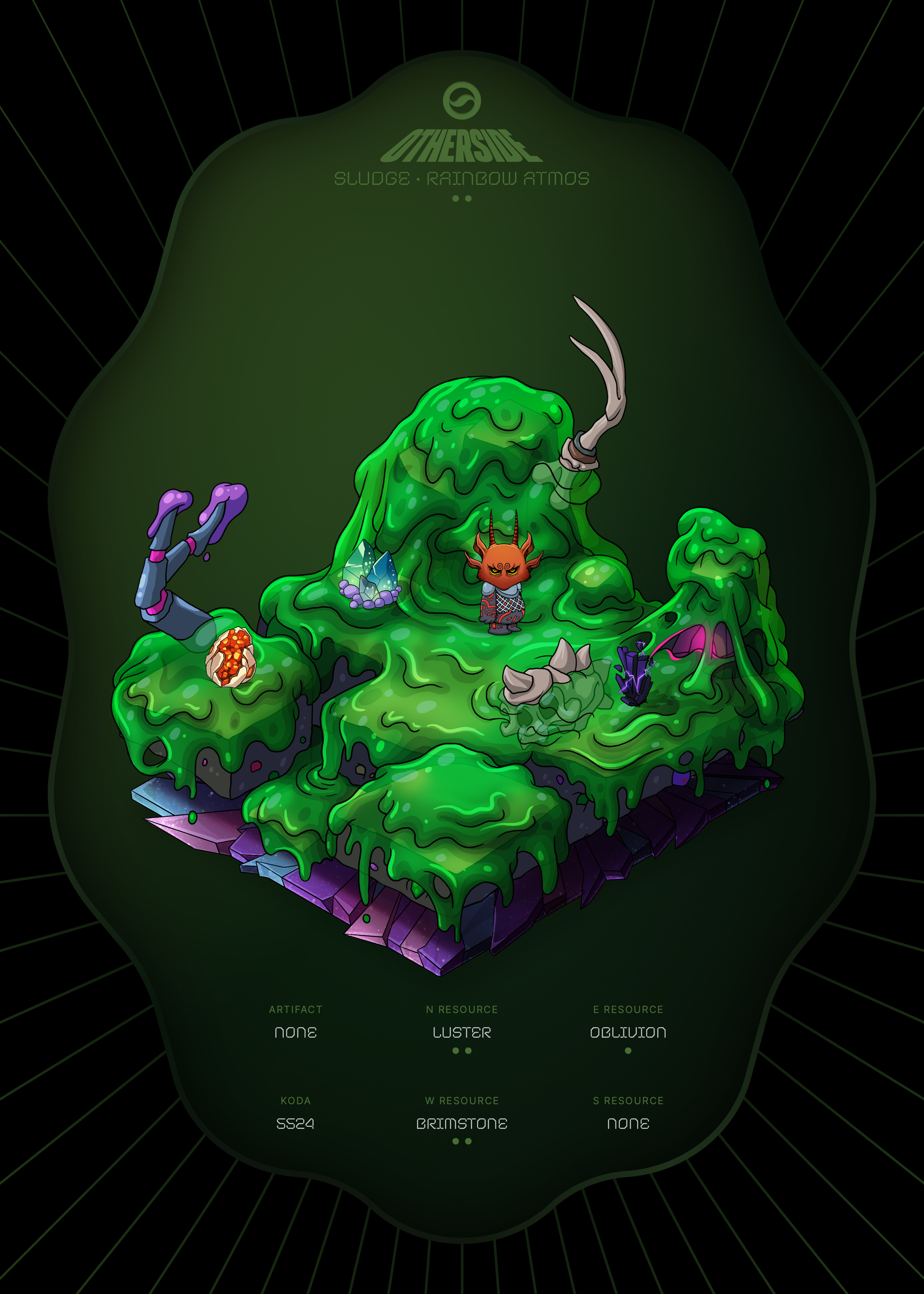 Otherdeed #83580 — Sludge