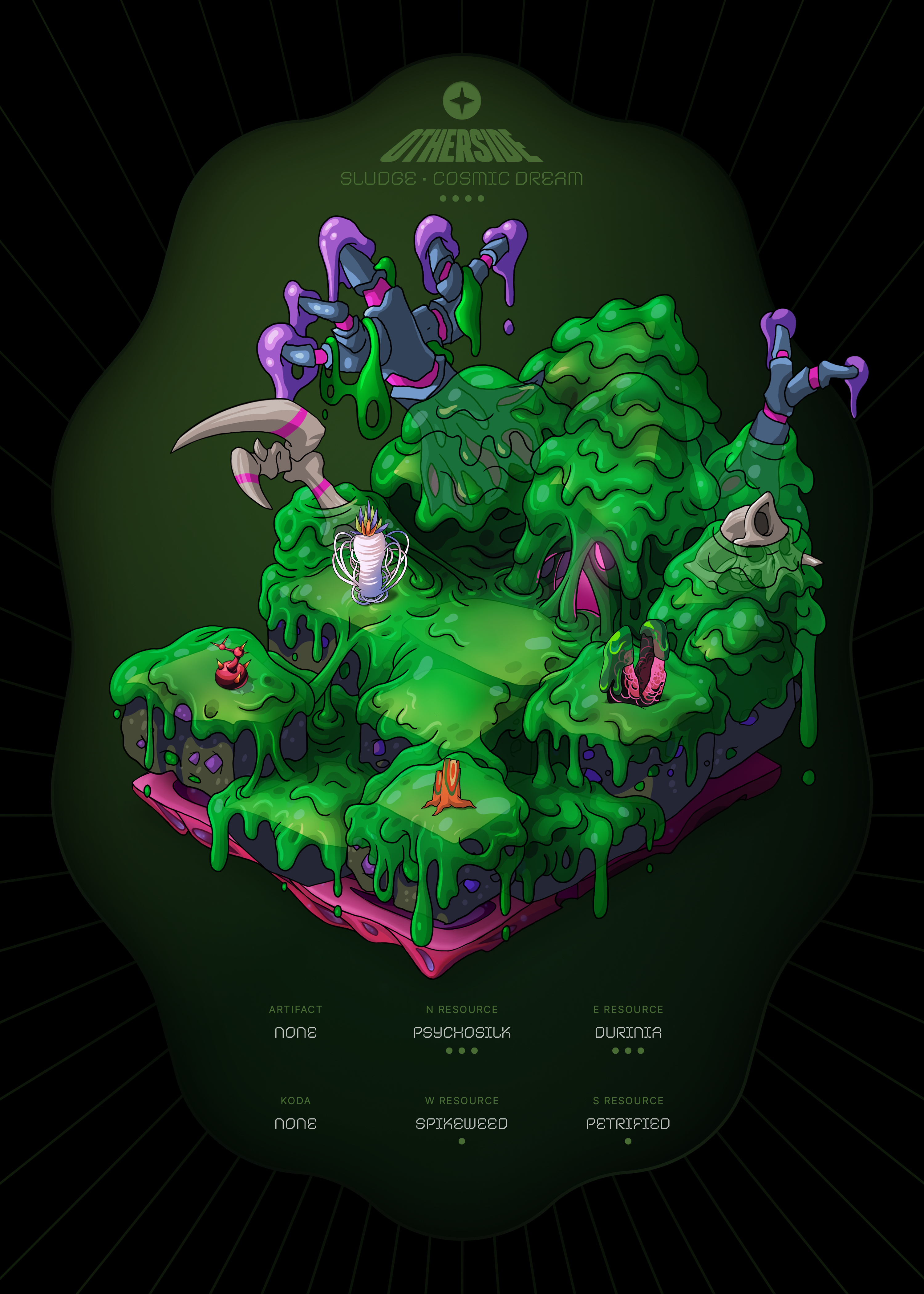 Otherdeed #89323 — Sludge