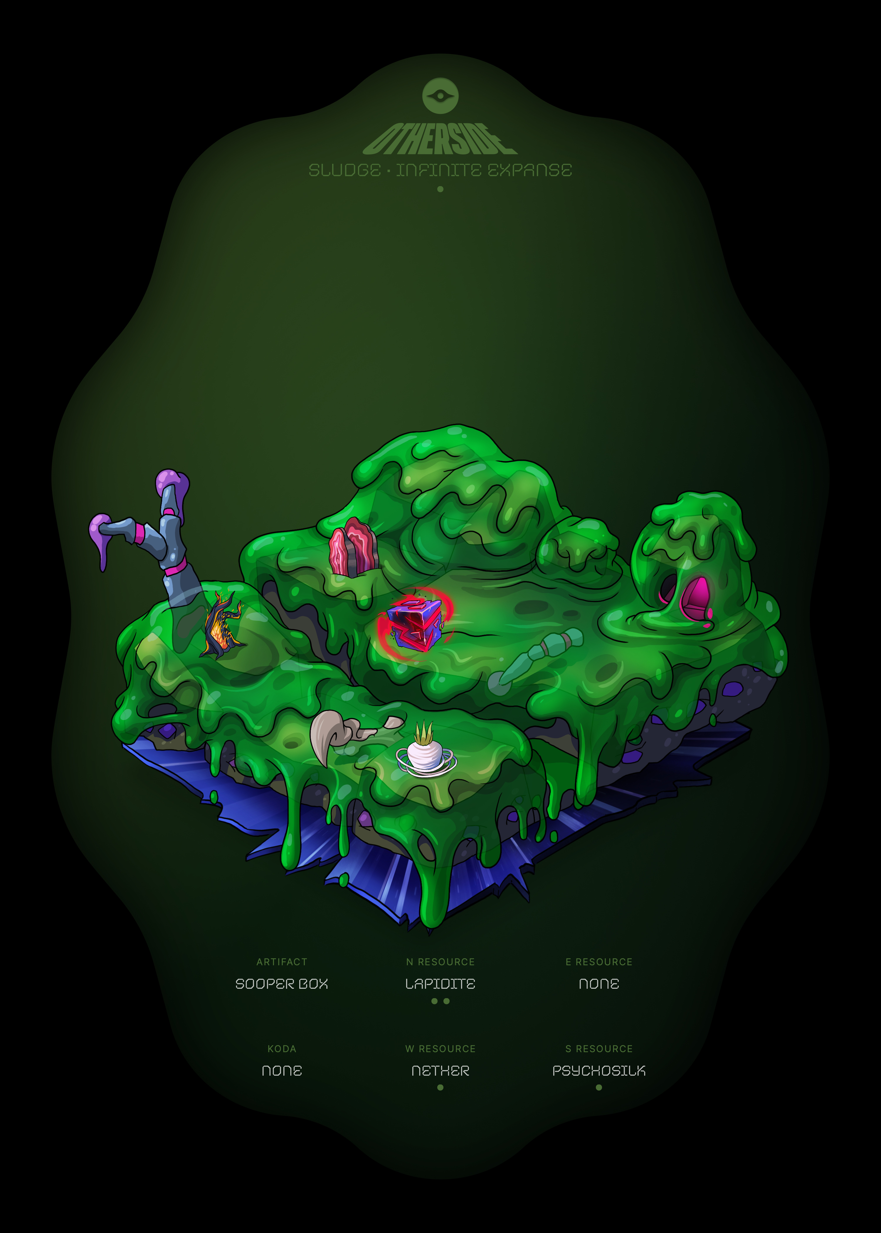 Otherdeed #43861 — Sludge