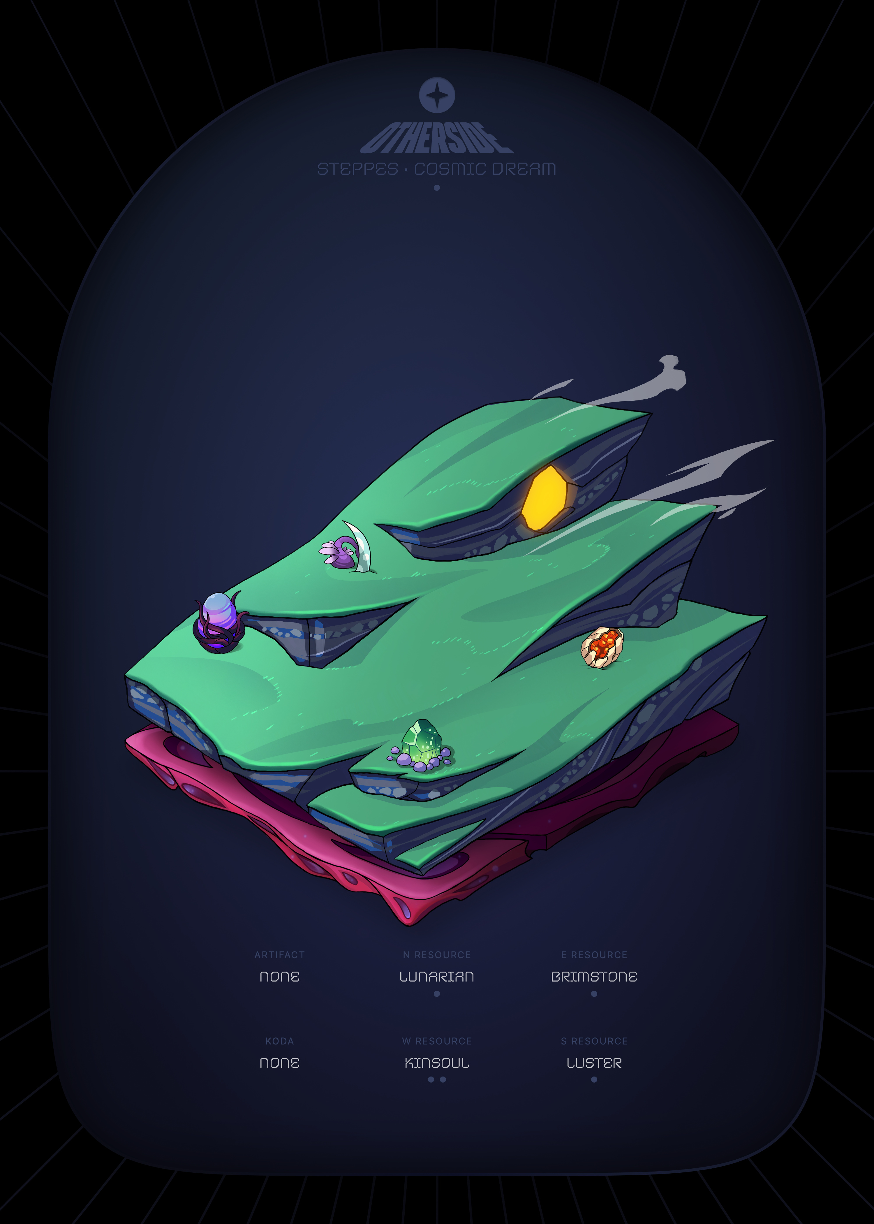 Otherdeed #95974 — Steppes