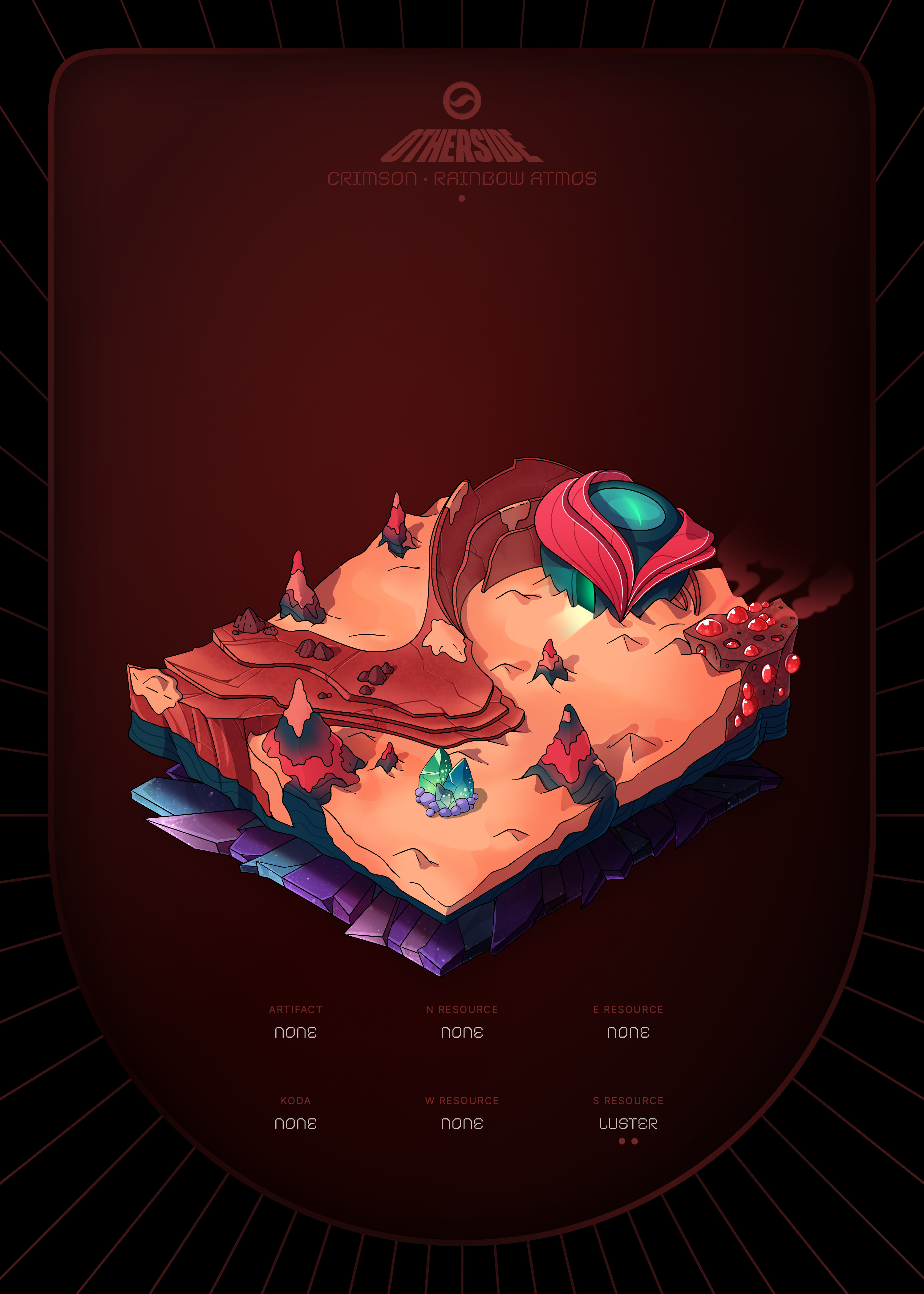 Otherdeed #80532 — Crimson
