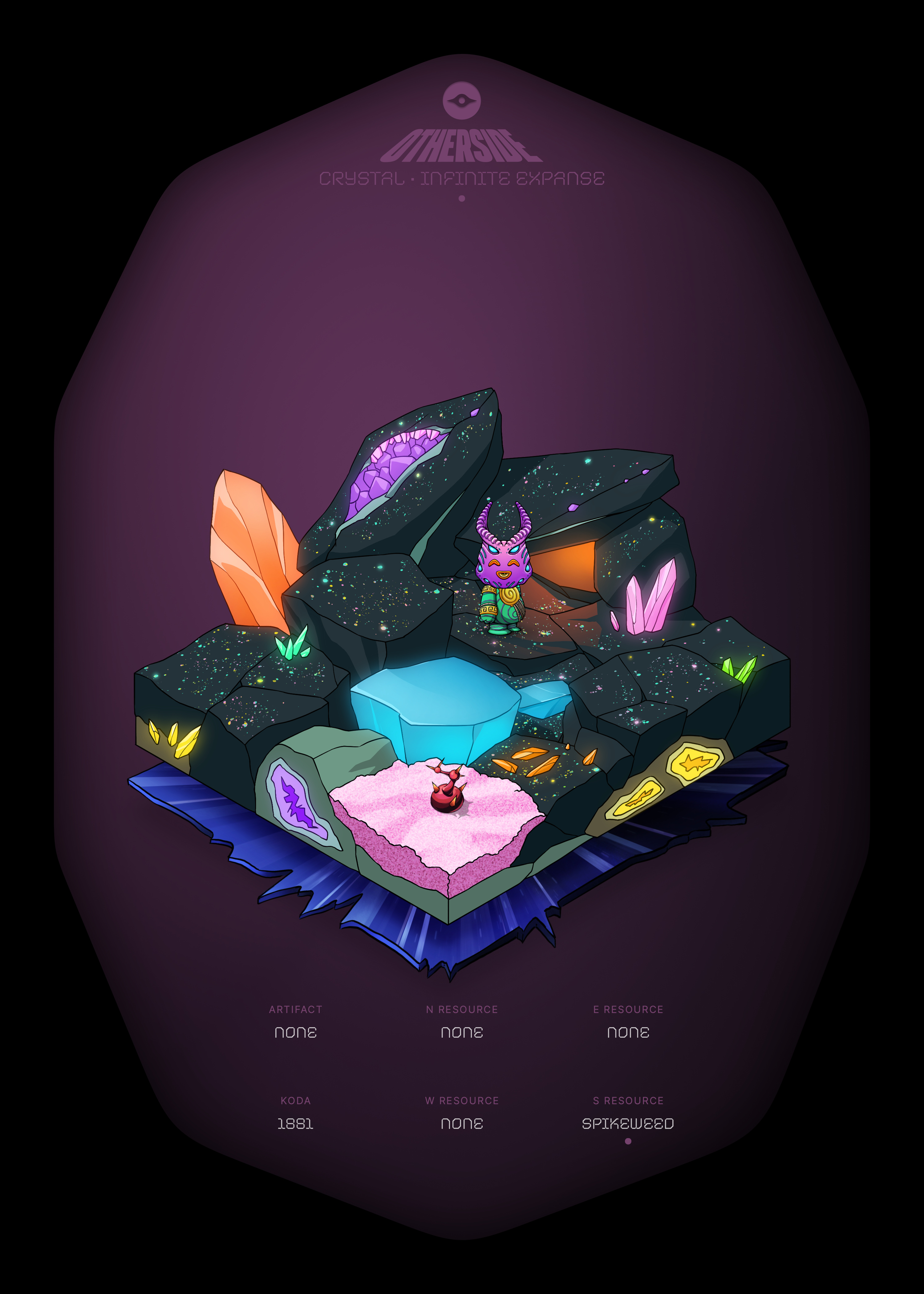 Otherdeed #59453 — Crystal