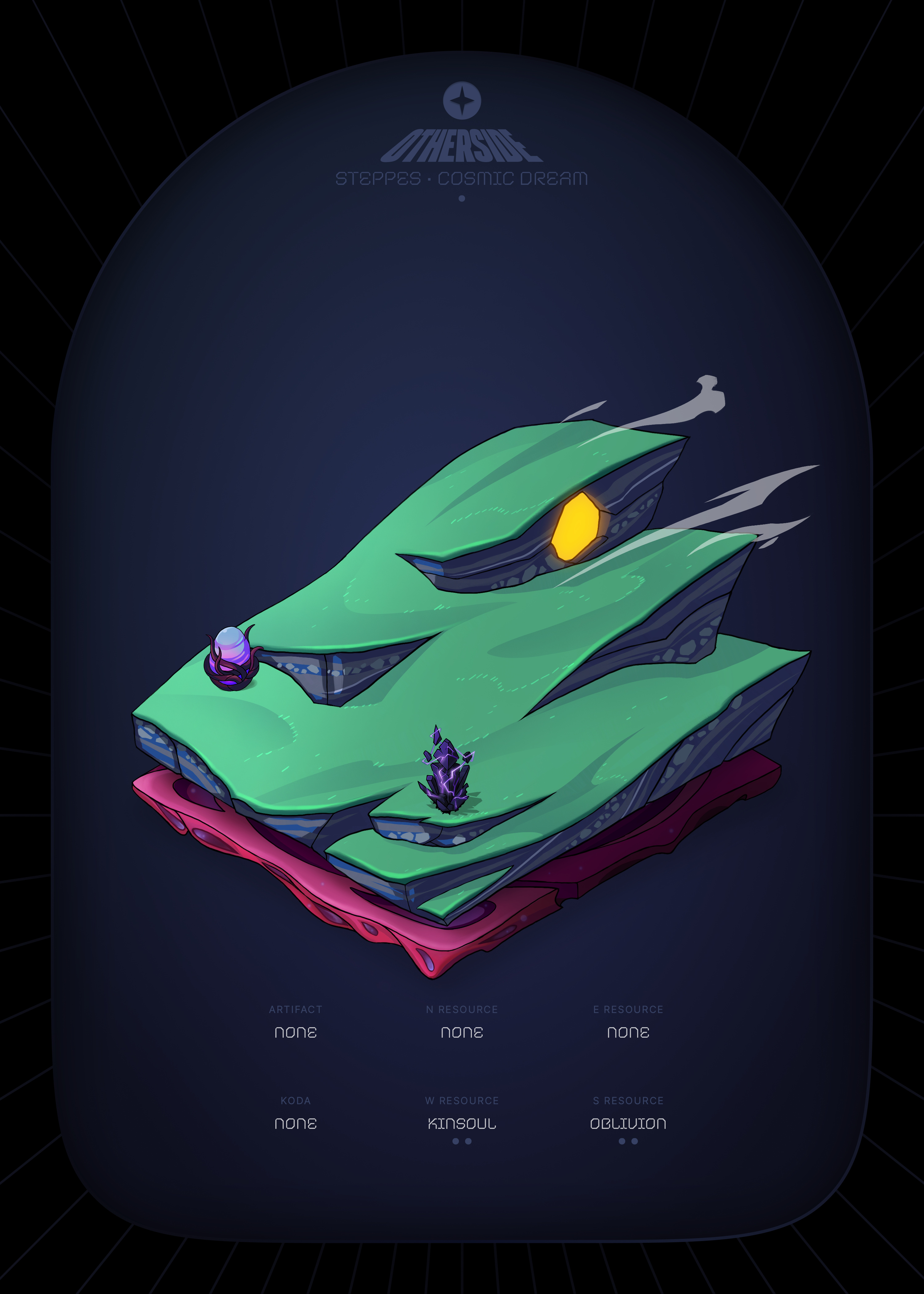 Otherdeed #35053 — Steppes