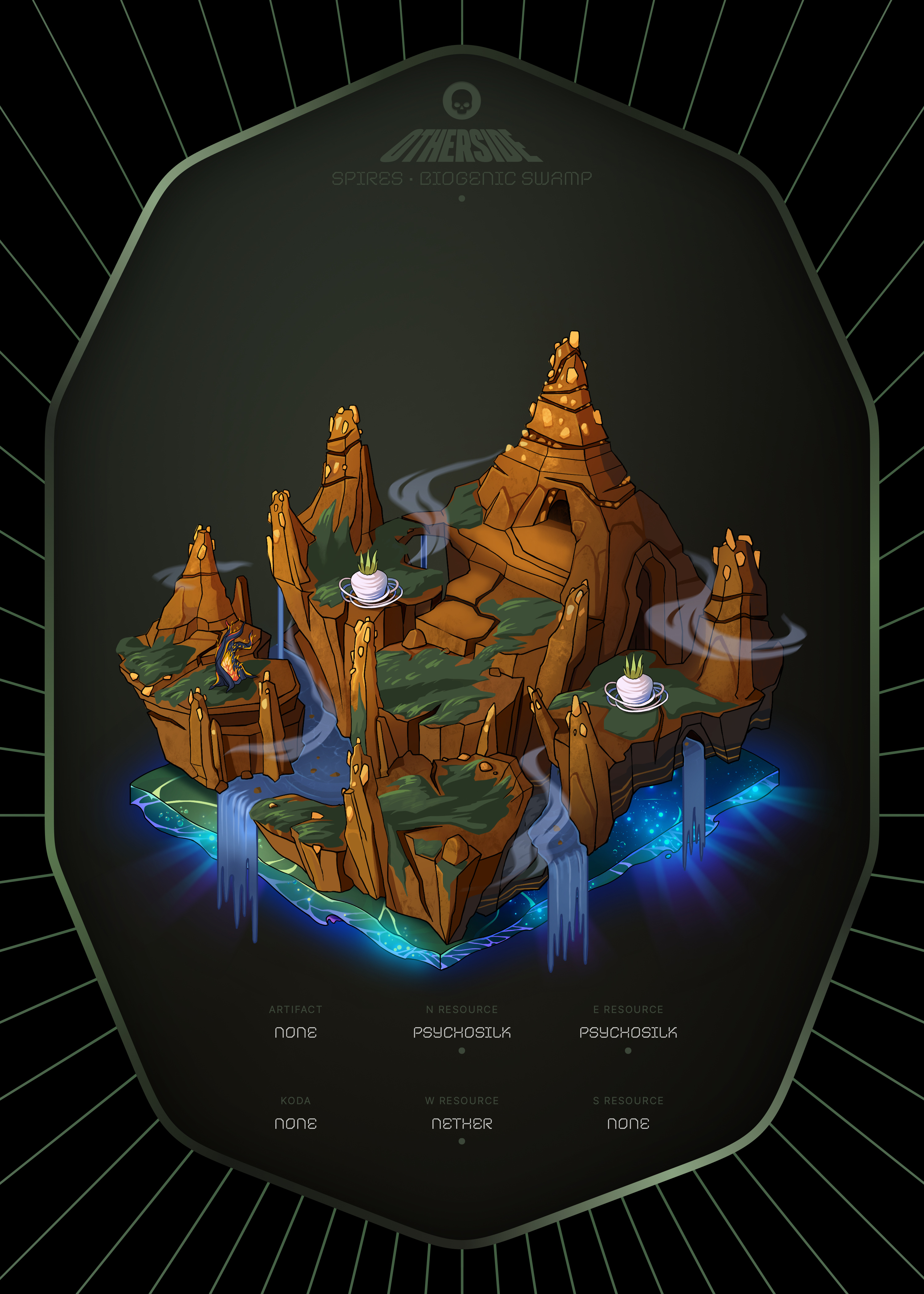 Otherdeed #6621 — Spires