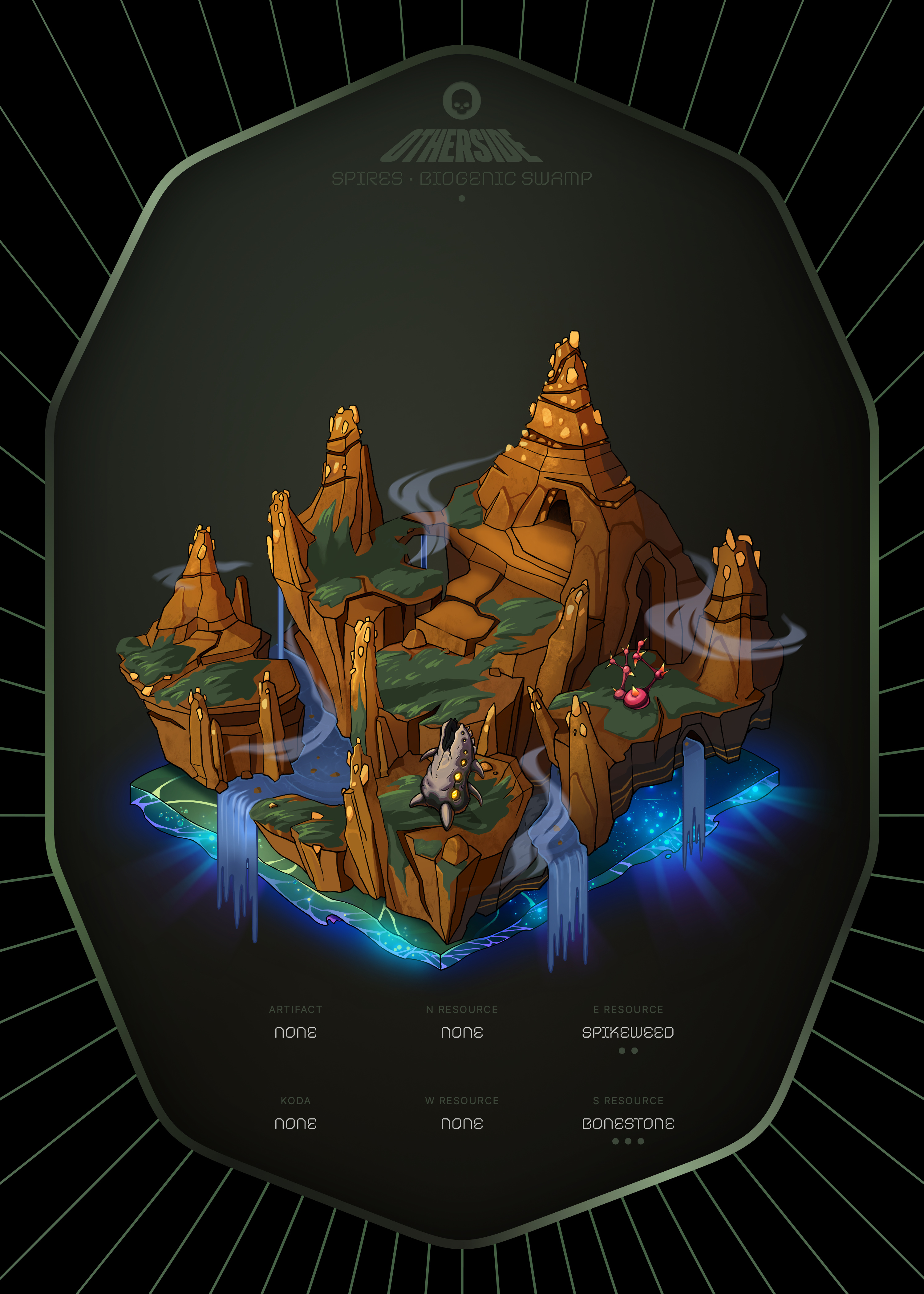 Otherdeed #5601 — Spires