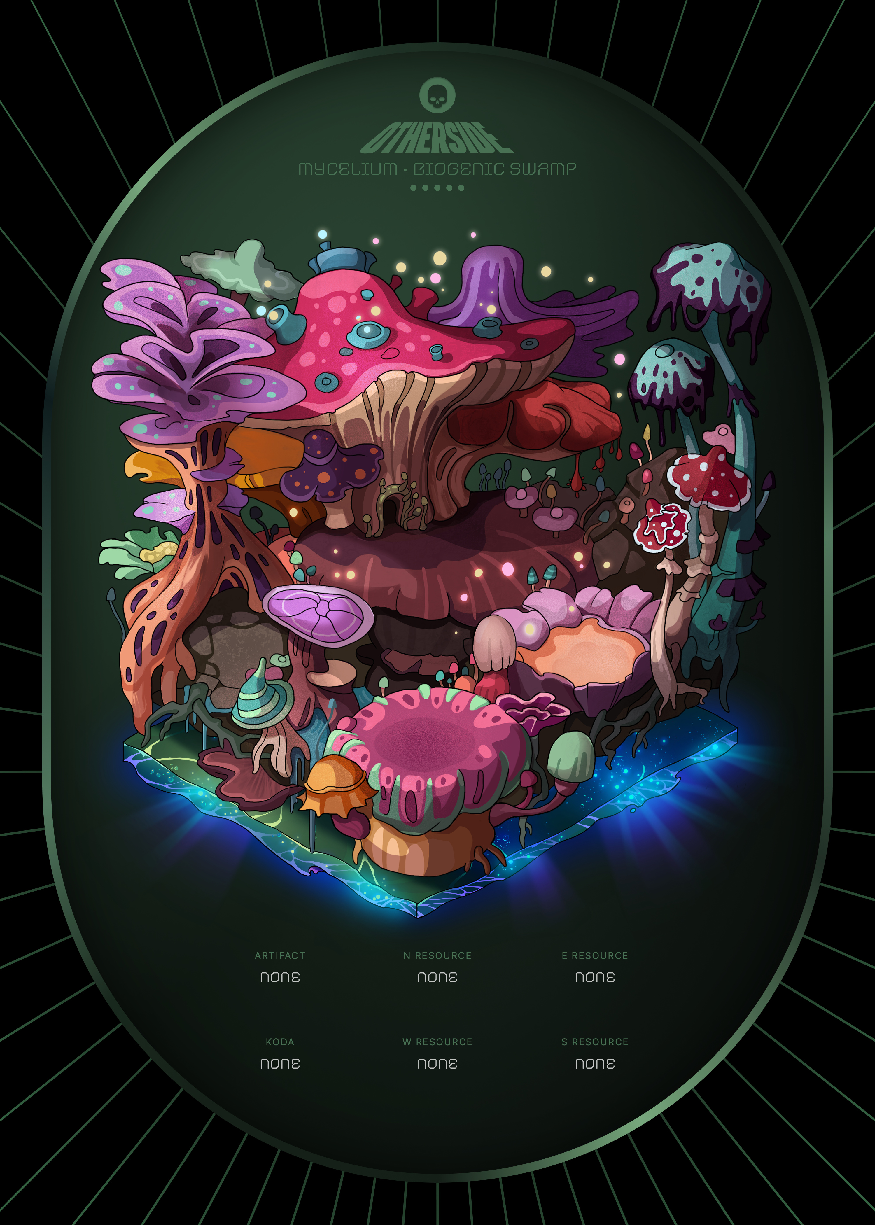 Otherdeed #2786 — Mycelium