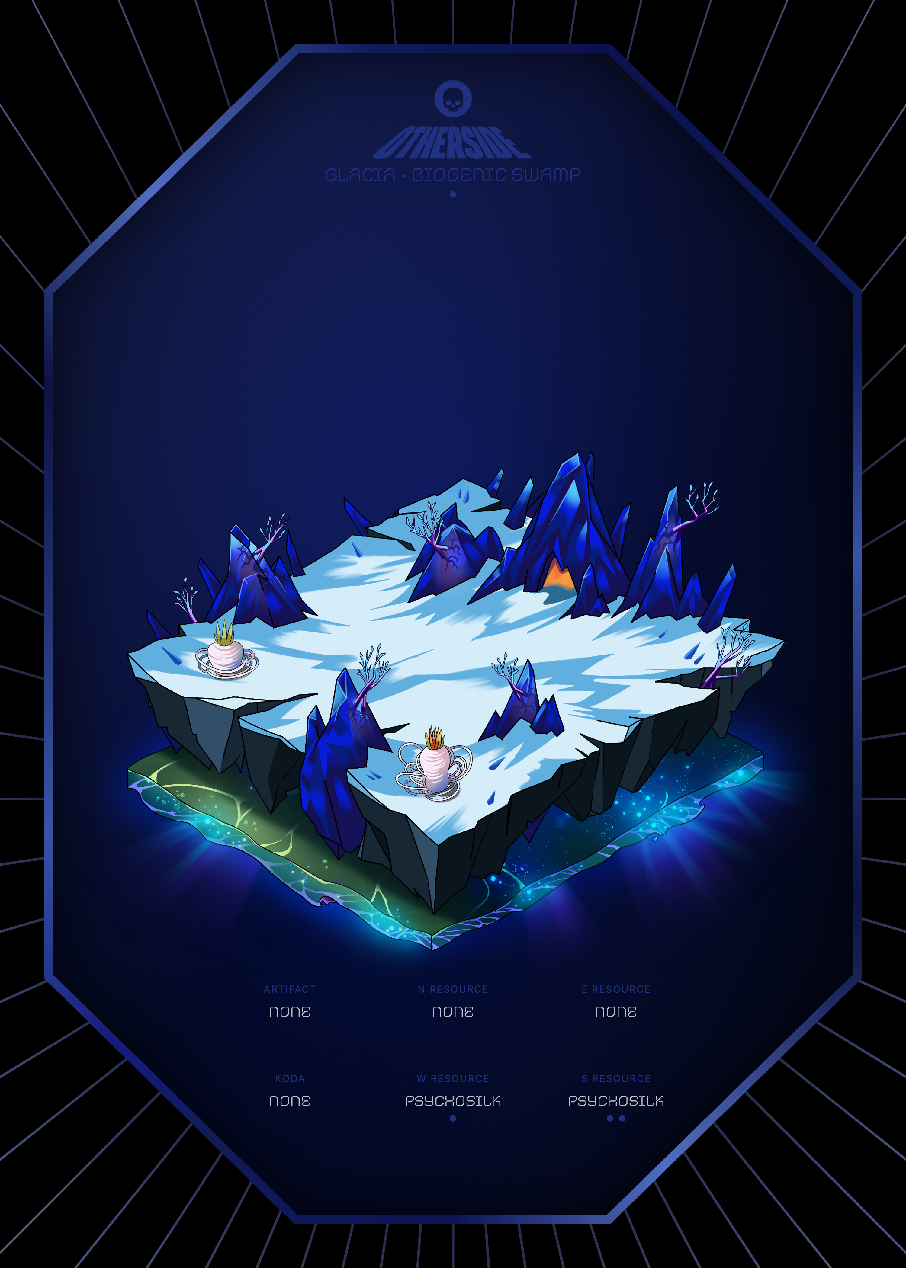 Otherdeed #9486 — Glacia