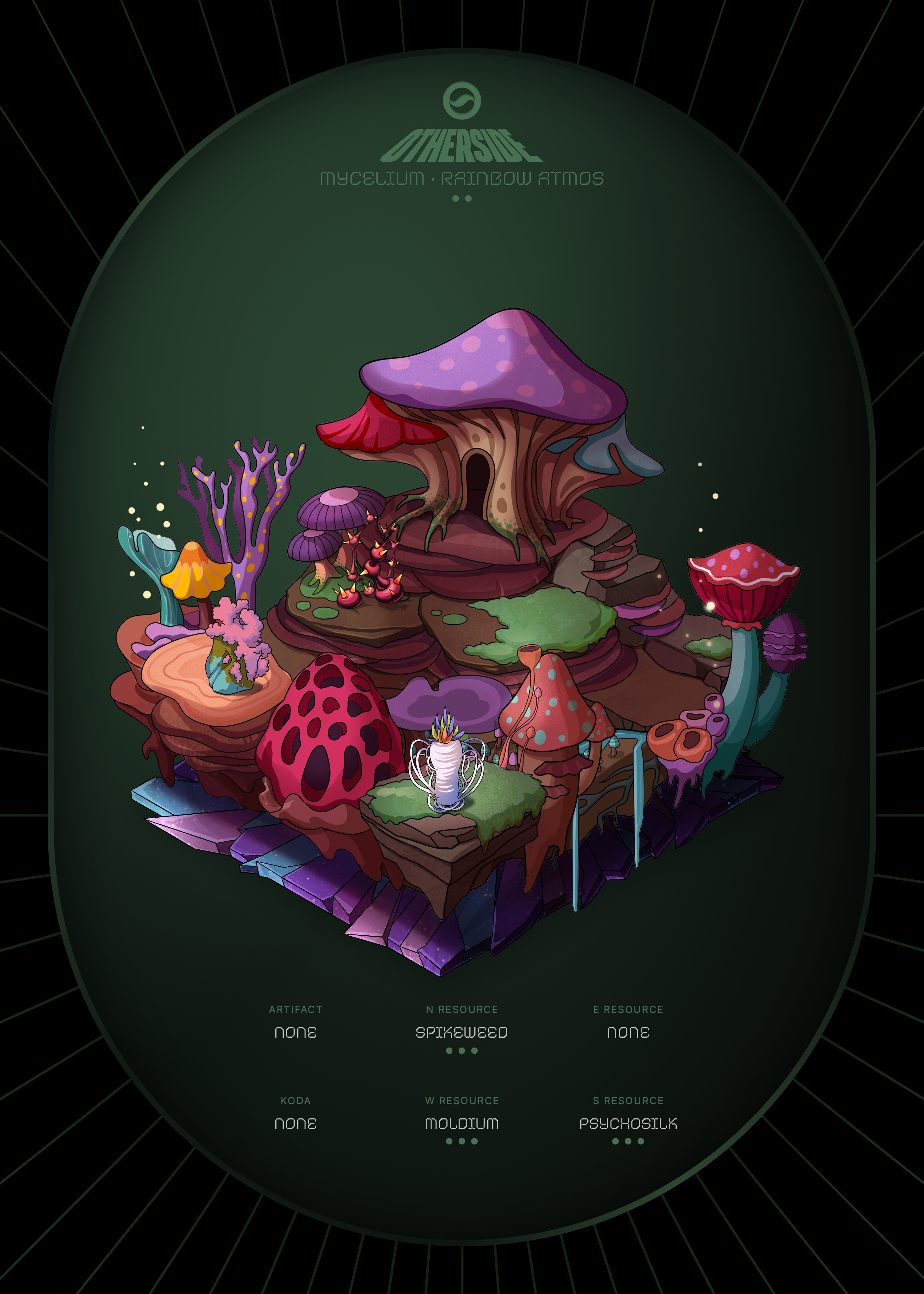 Otherdeed #78667 — Mycelium
