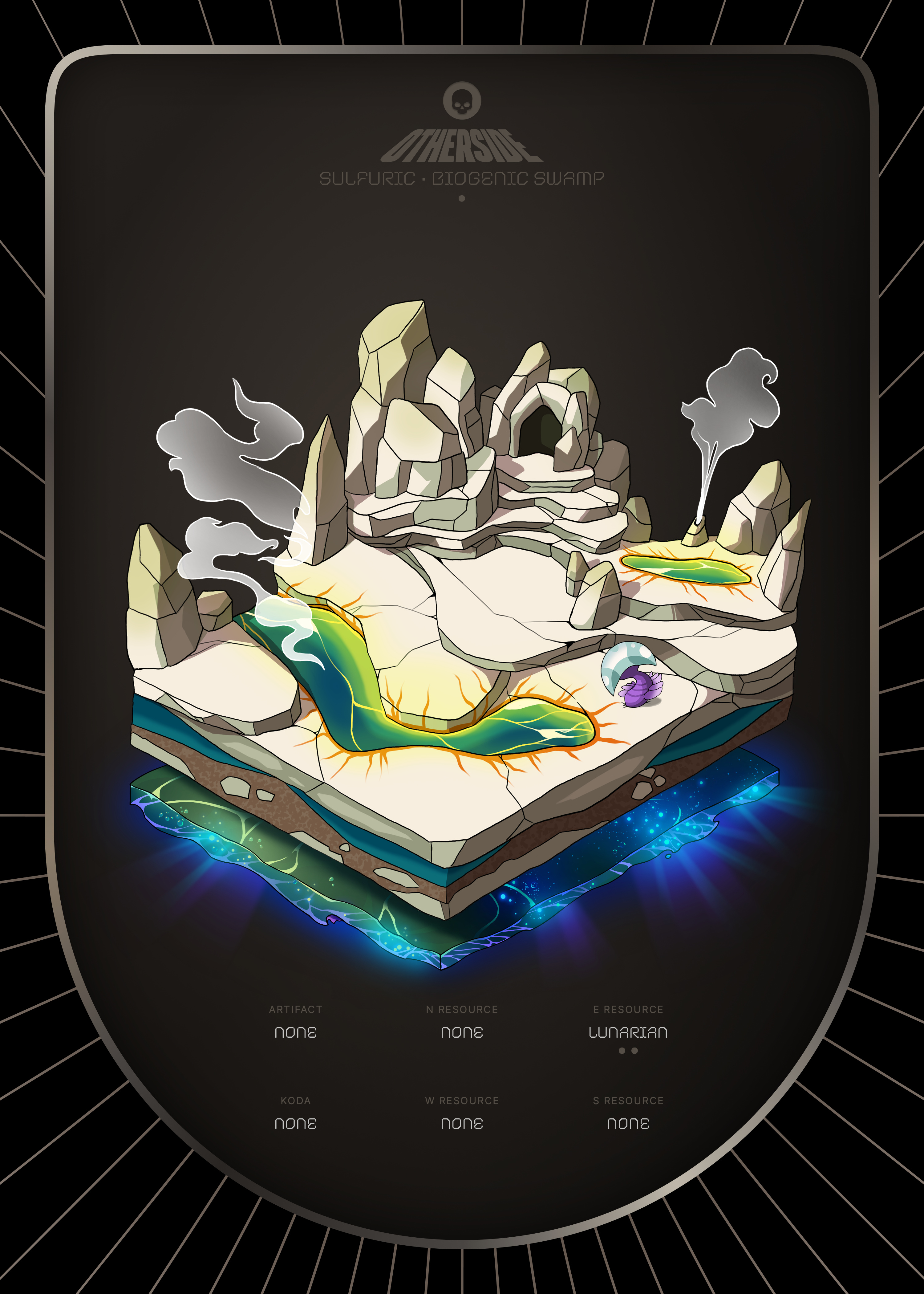 Otherdeed #1462 — Sulfuric