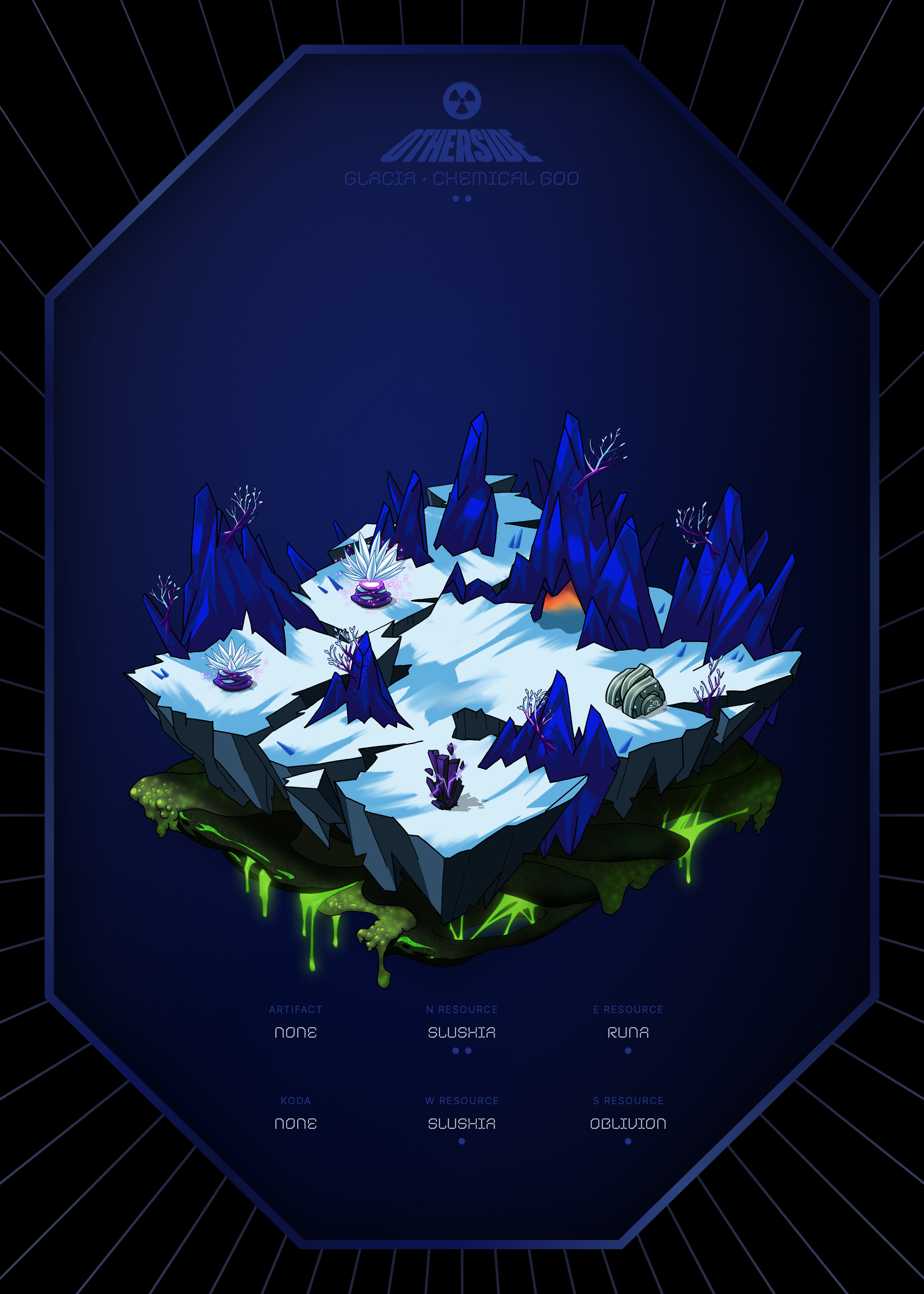 Otherdeed #16111 — Glacia
