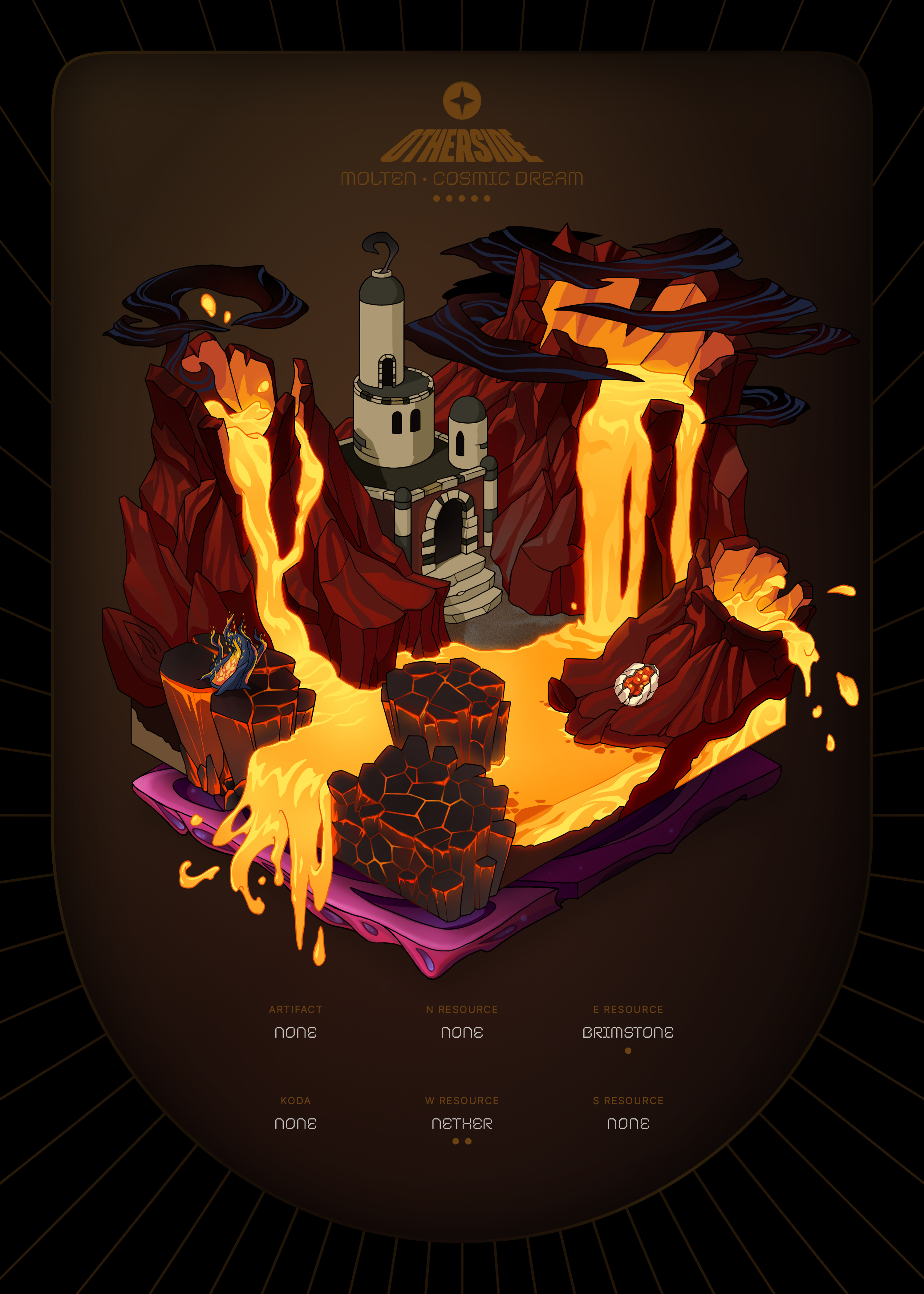 Otherdeed #97721 — Molten