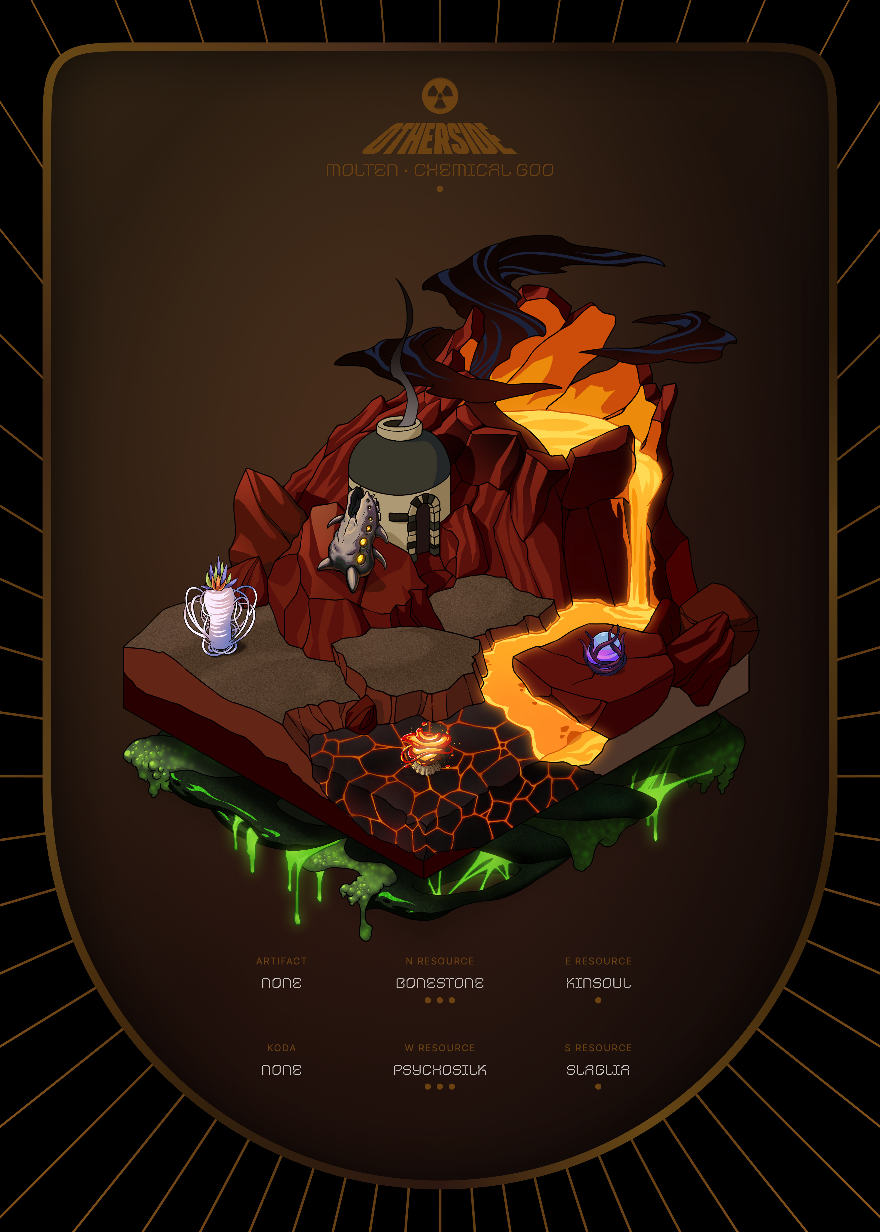Otherdeed #29567 — Molten