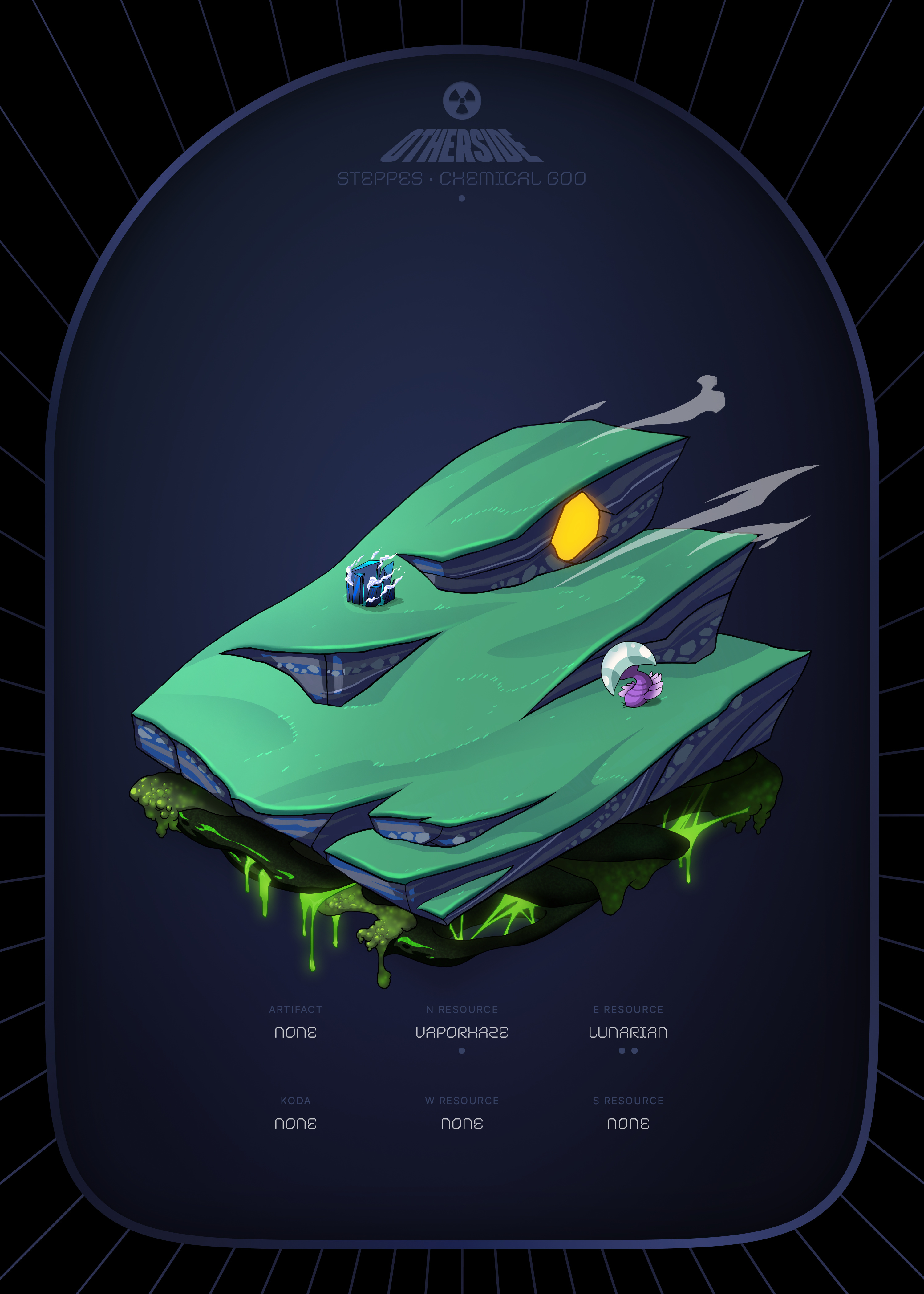 Otherdeed #14042 — Steppes