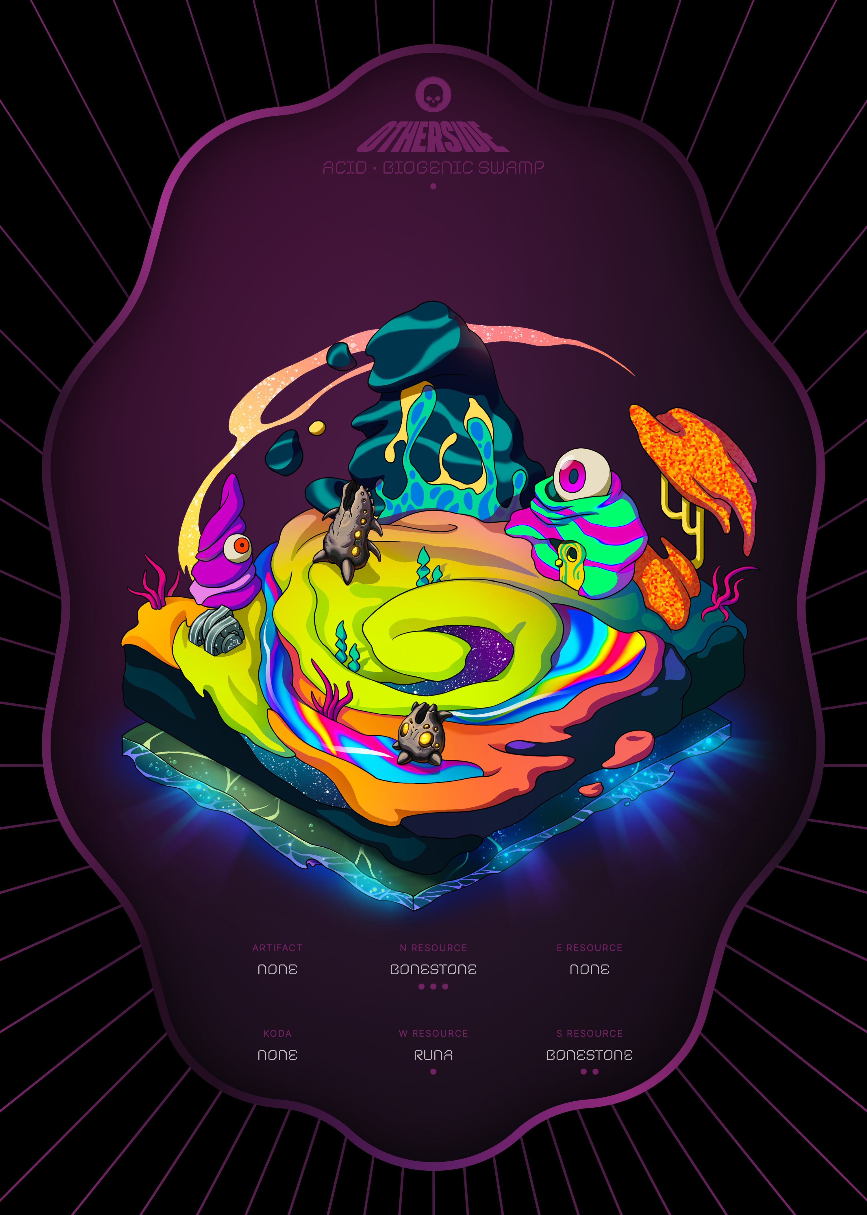 Otherdeed #9220 — Acid