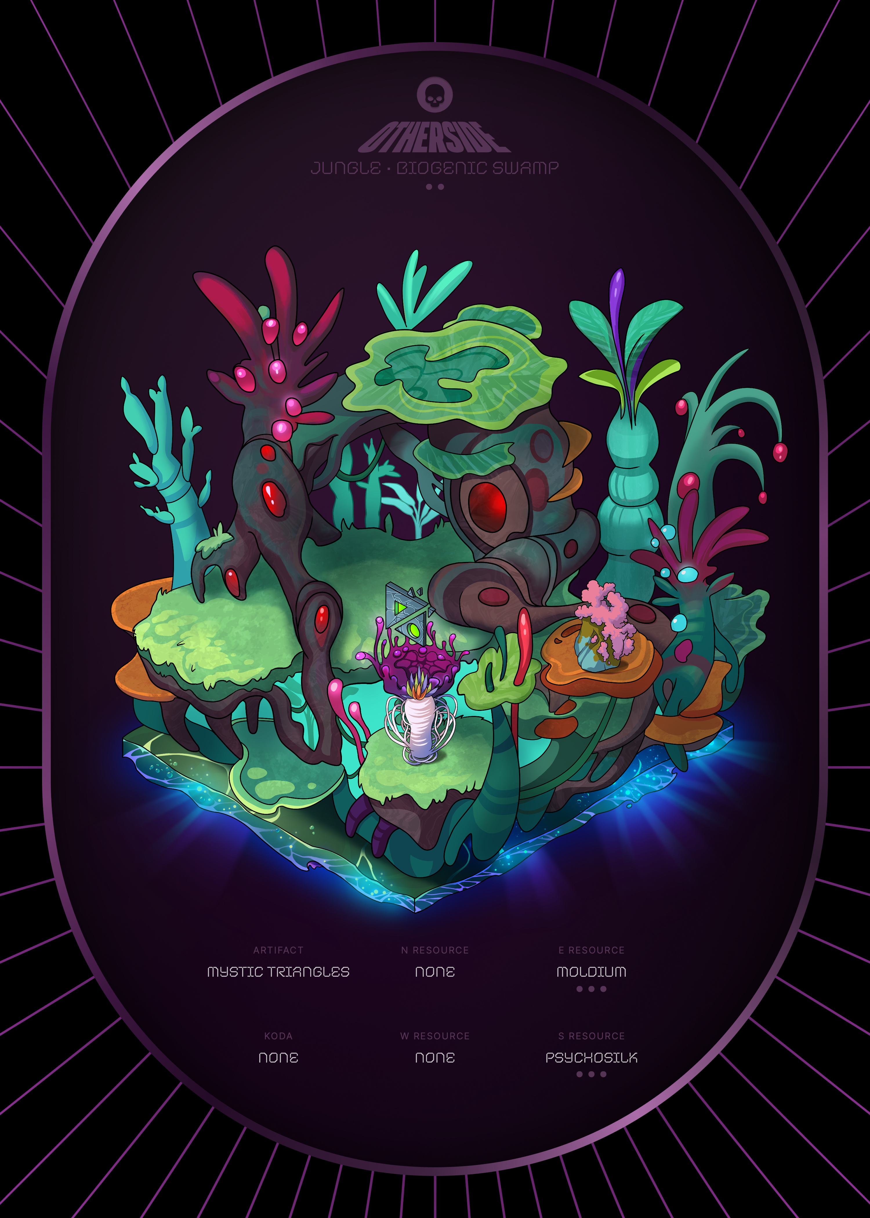 Otherdeed #3520 — Jungle
