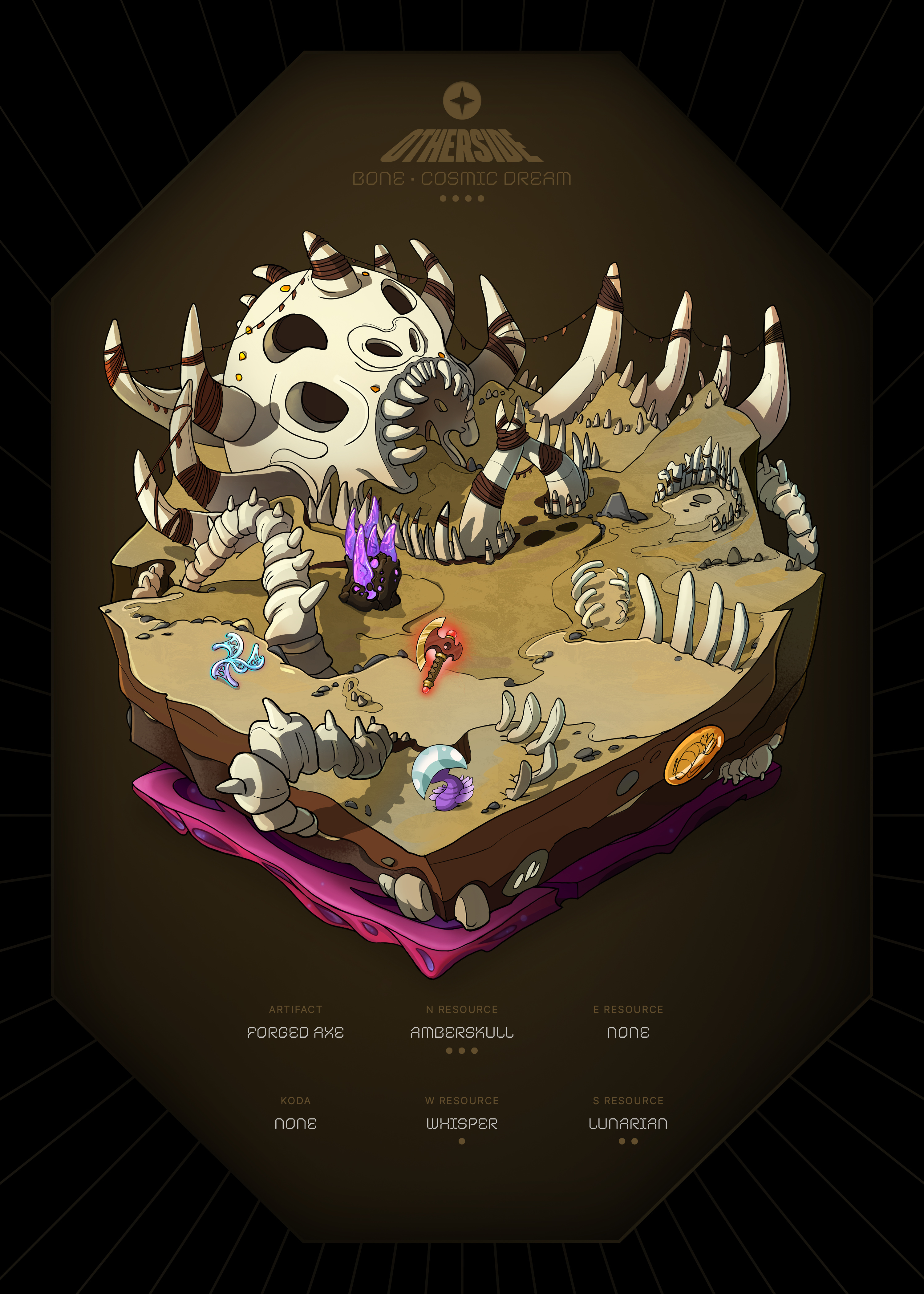 Otherdeed #87596 — Bone