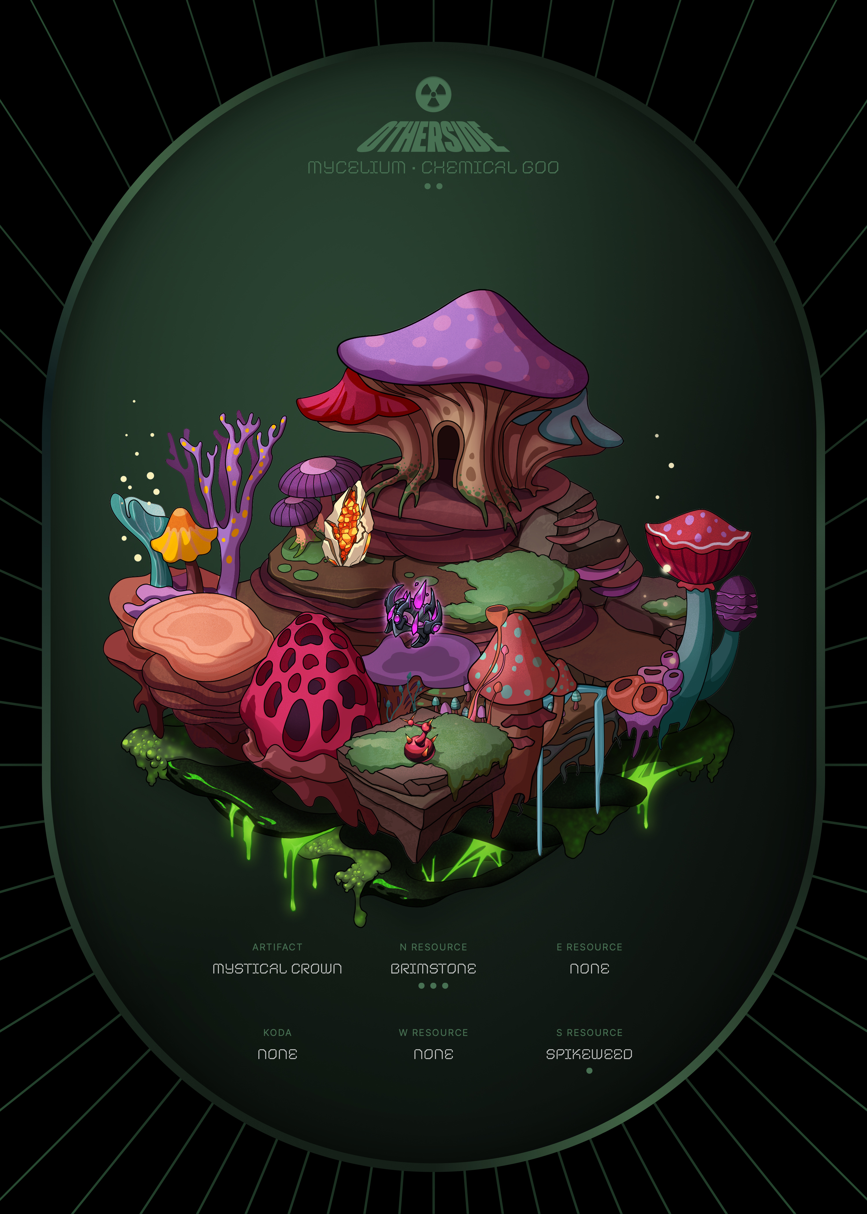 Otherdeed #13205 — Mycelium