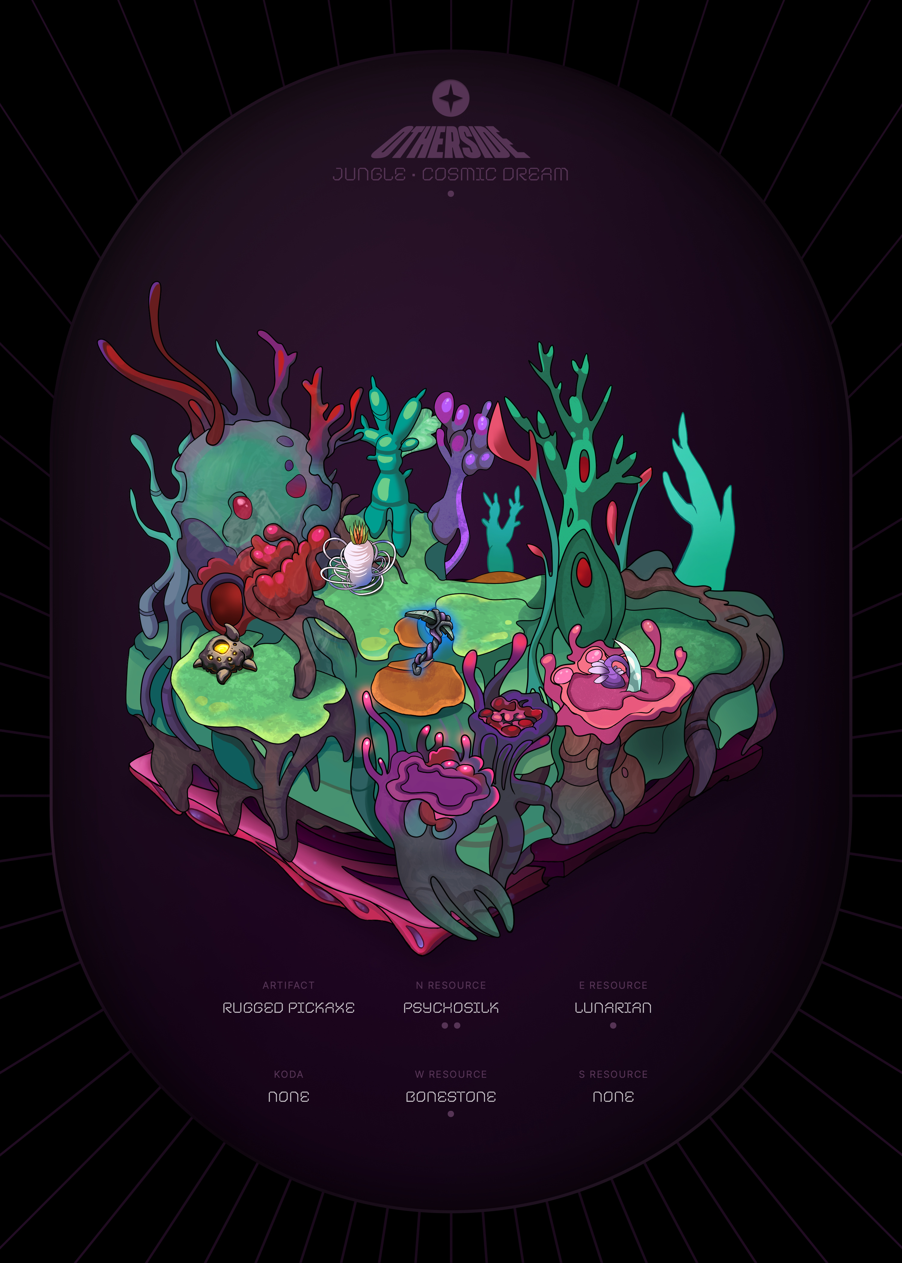 Otherdeed #33625 — Jungle