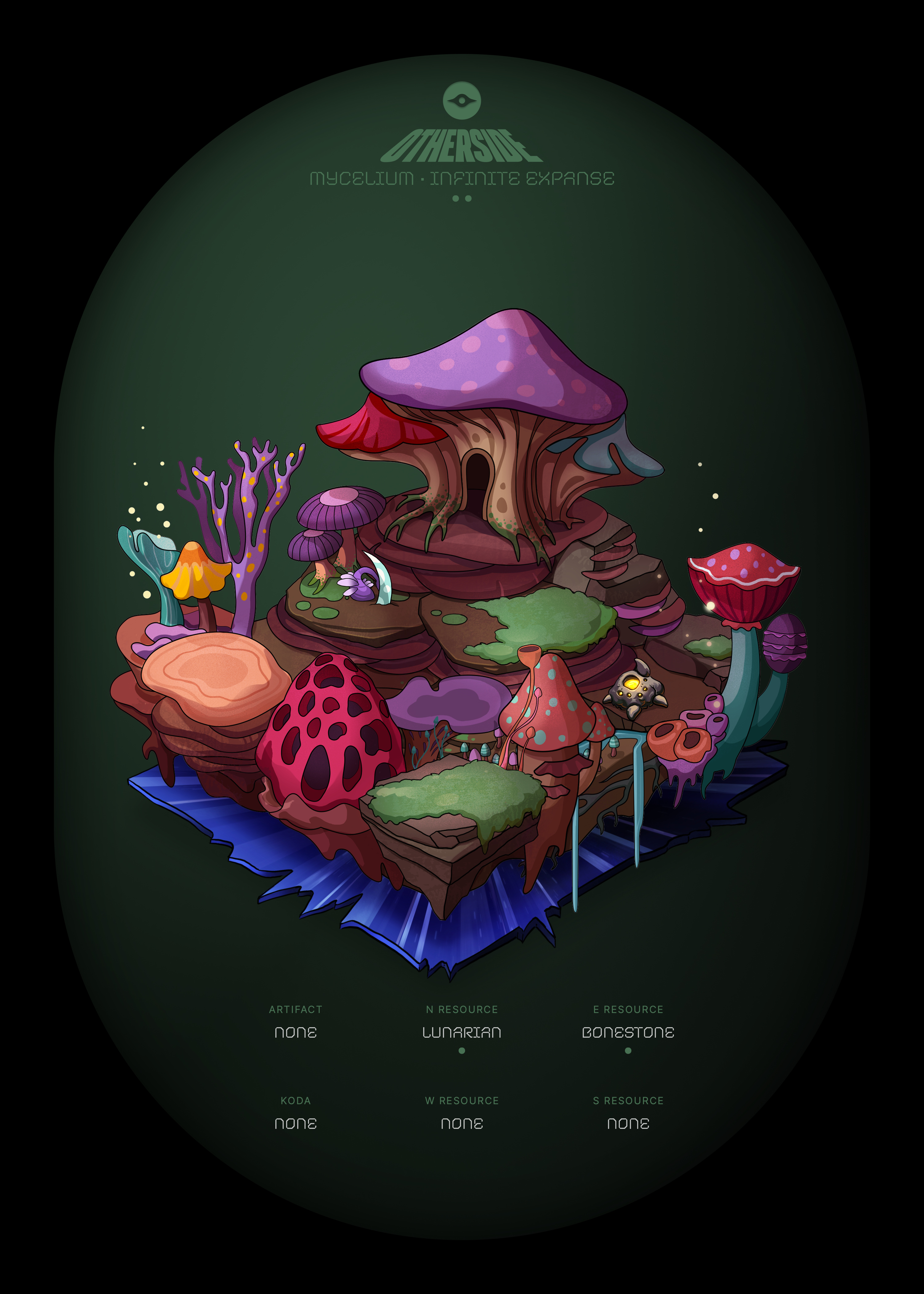 Otherdeed #57203 — Mycelium
