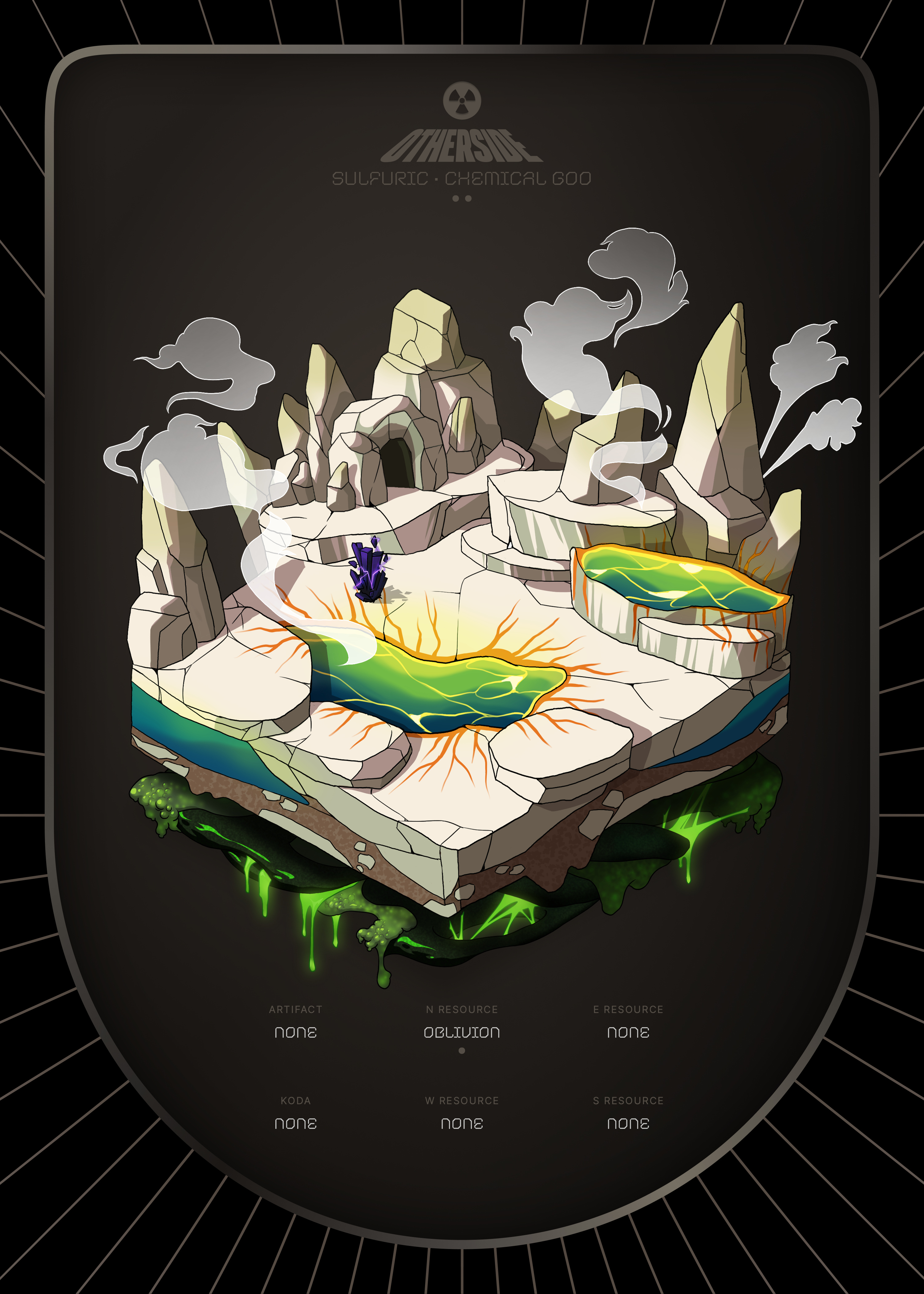 Otherdeed #16964 — Sulfuric