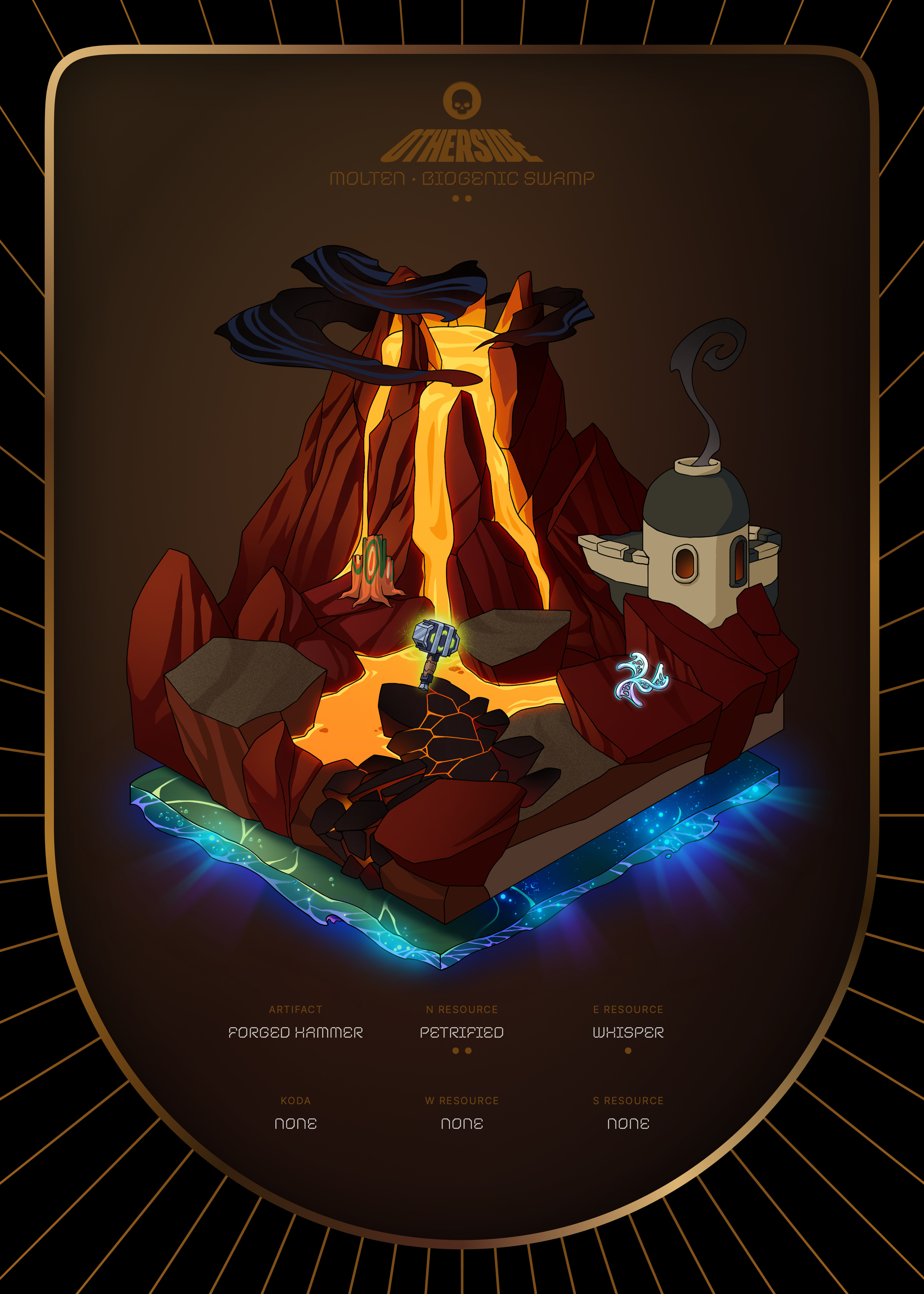 Otherdeed #4939 — Molten