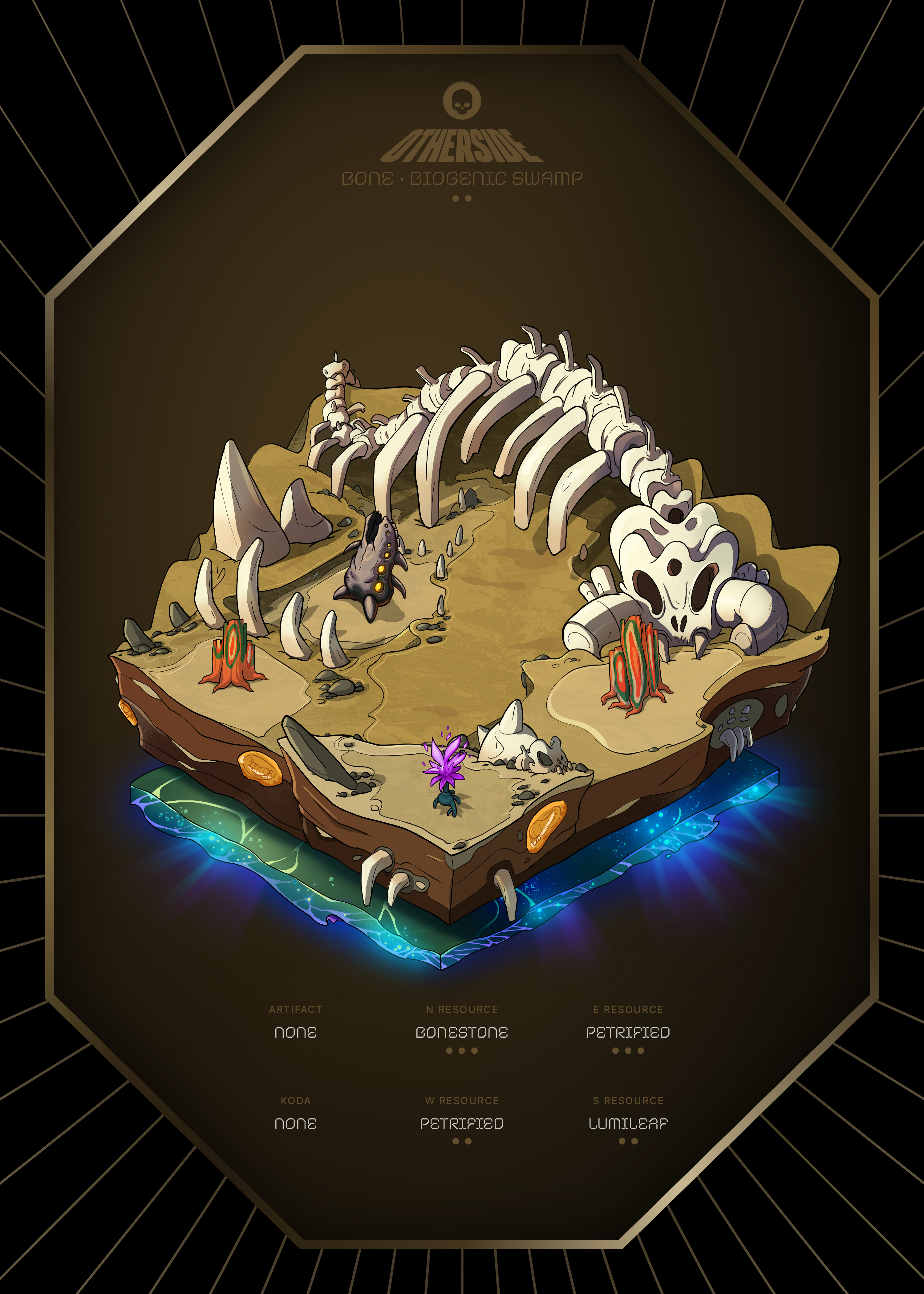 Otherdeed #7352 — Bone