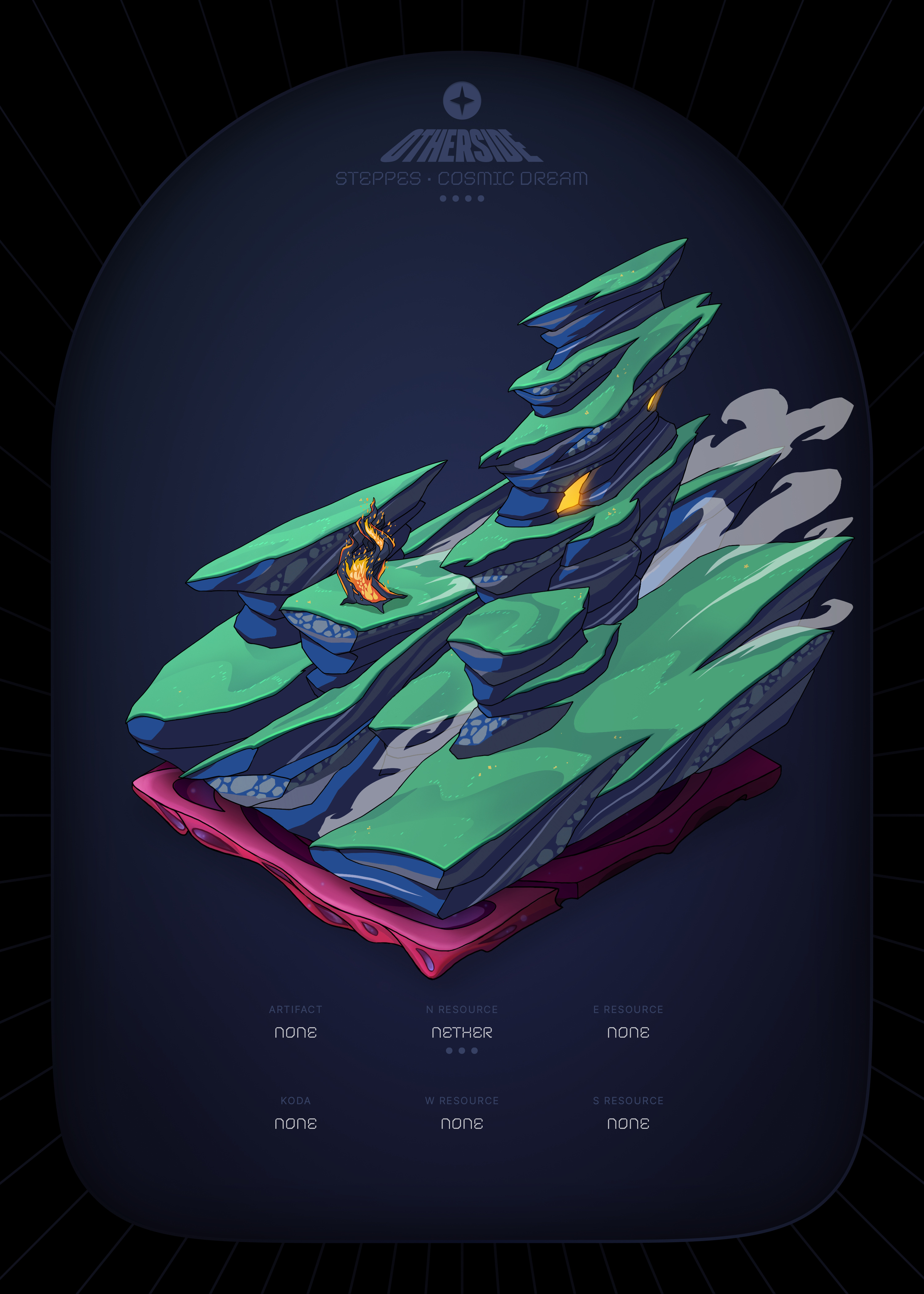 Otherdeed #37219 — Steppes