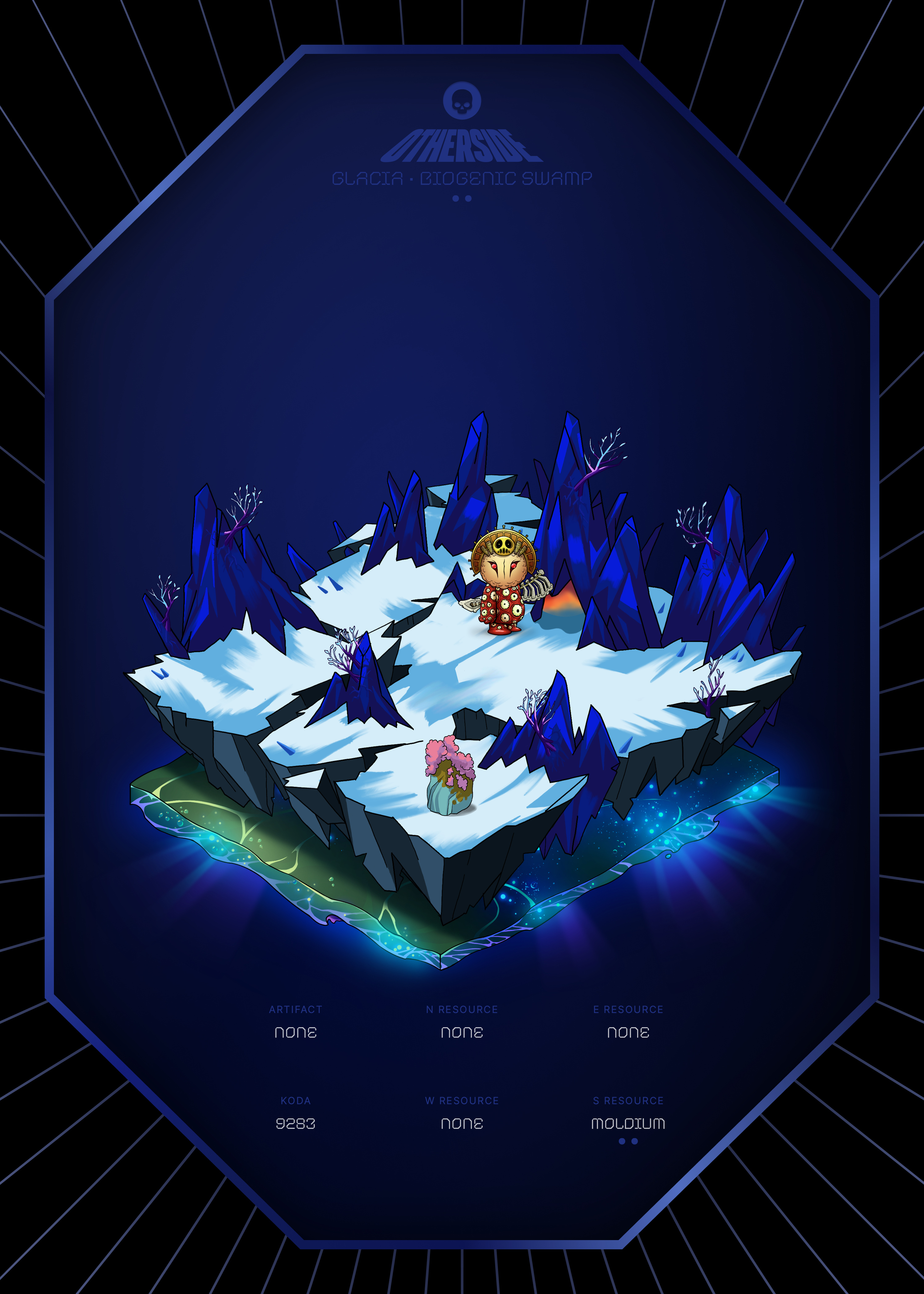Otherdeed #5575 — Glacia