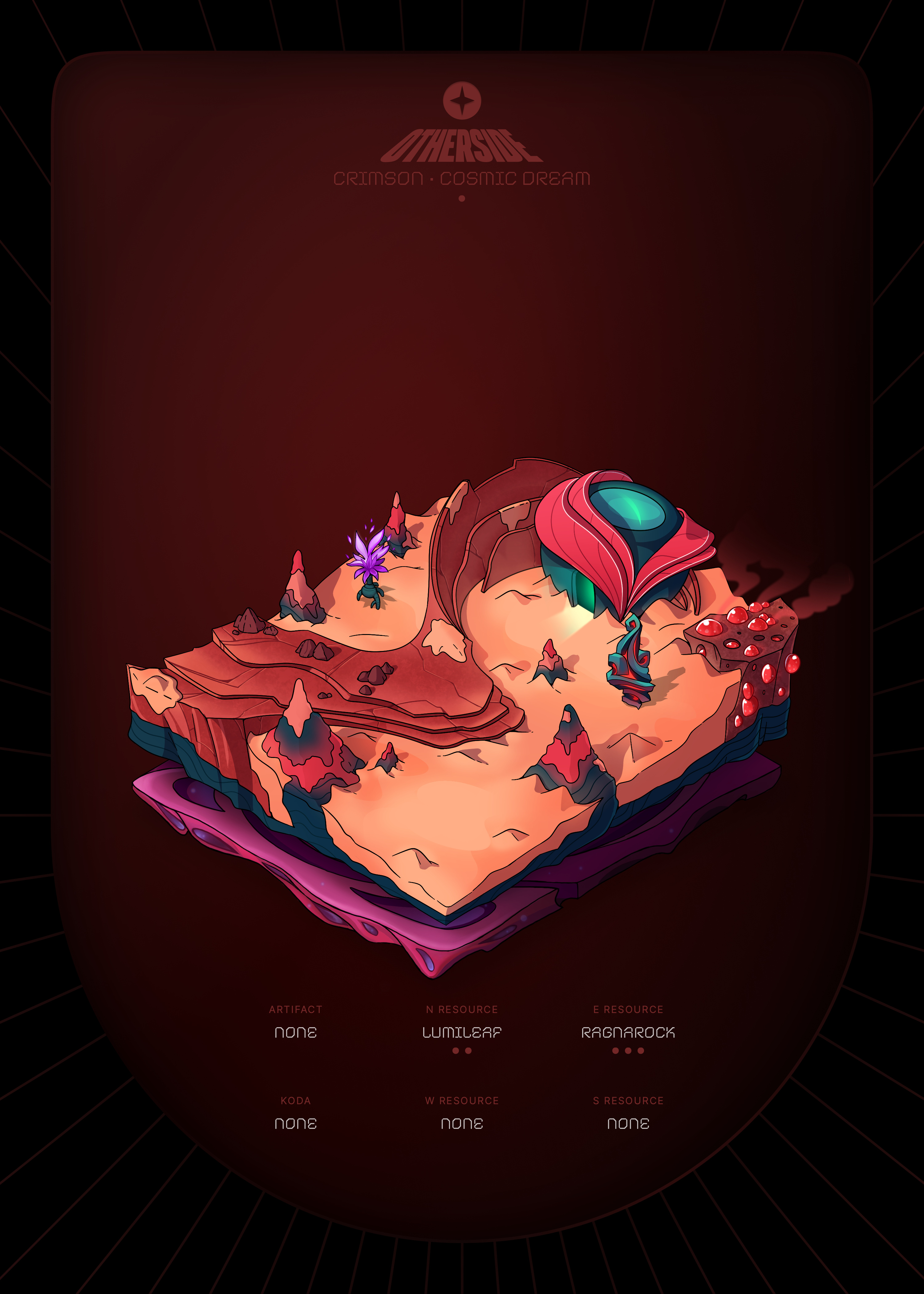 Otherdeed #88109 — Crimson