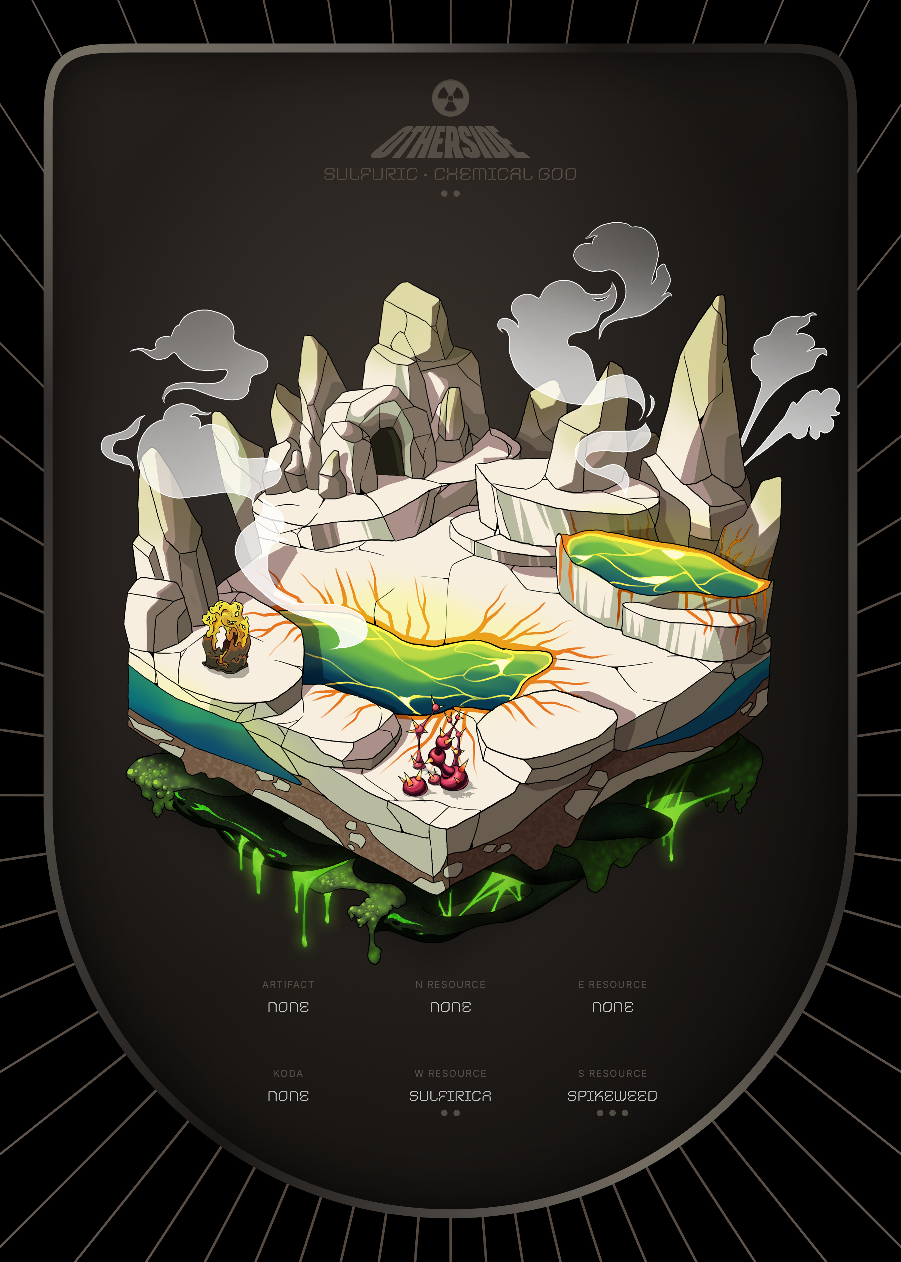 Otherdeed #14066 — Sulfuric