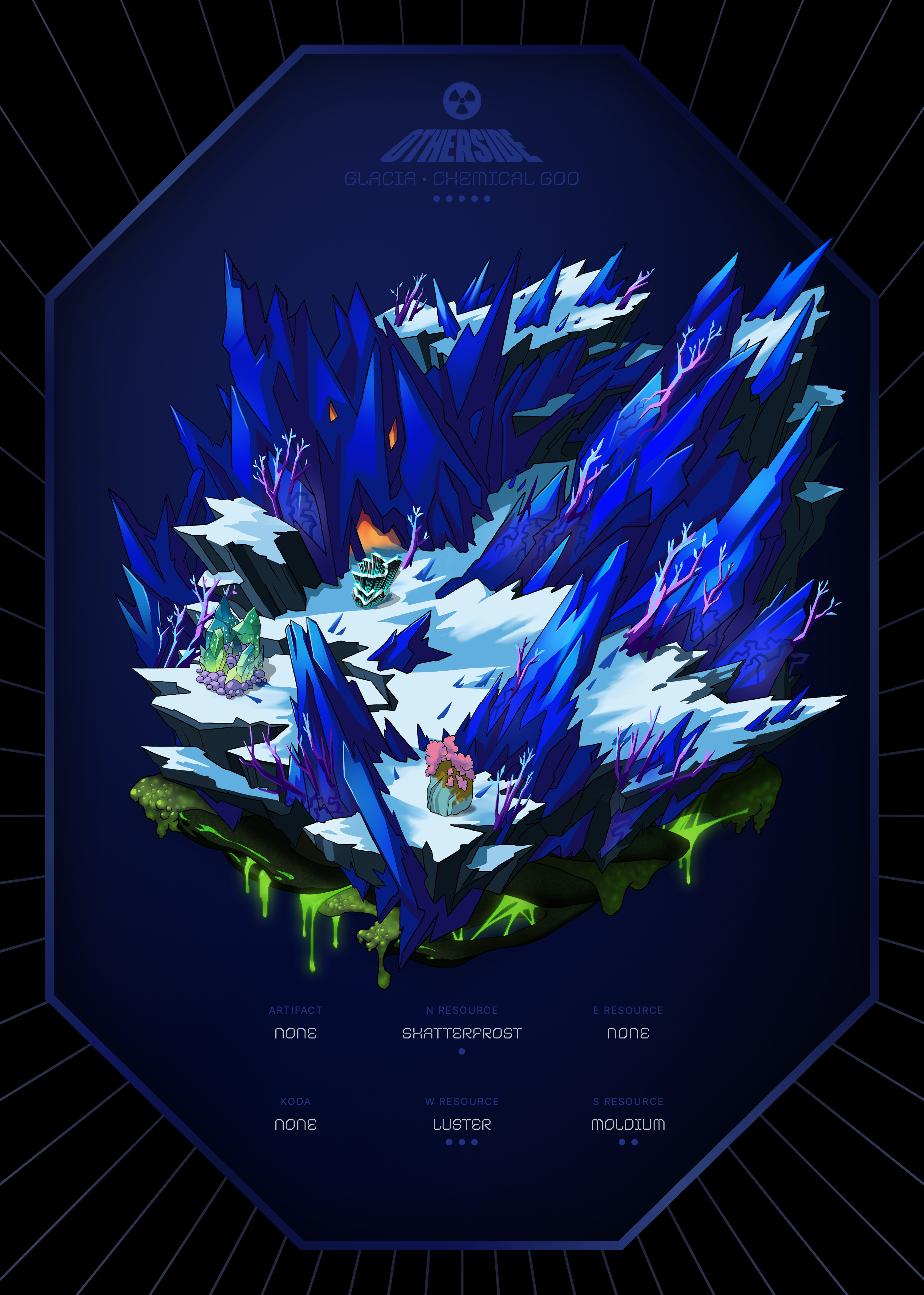 Otherdeed #11165 — Glacia