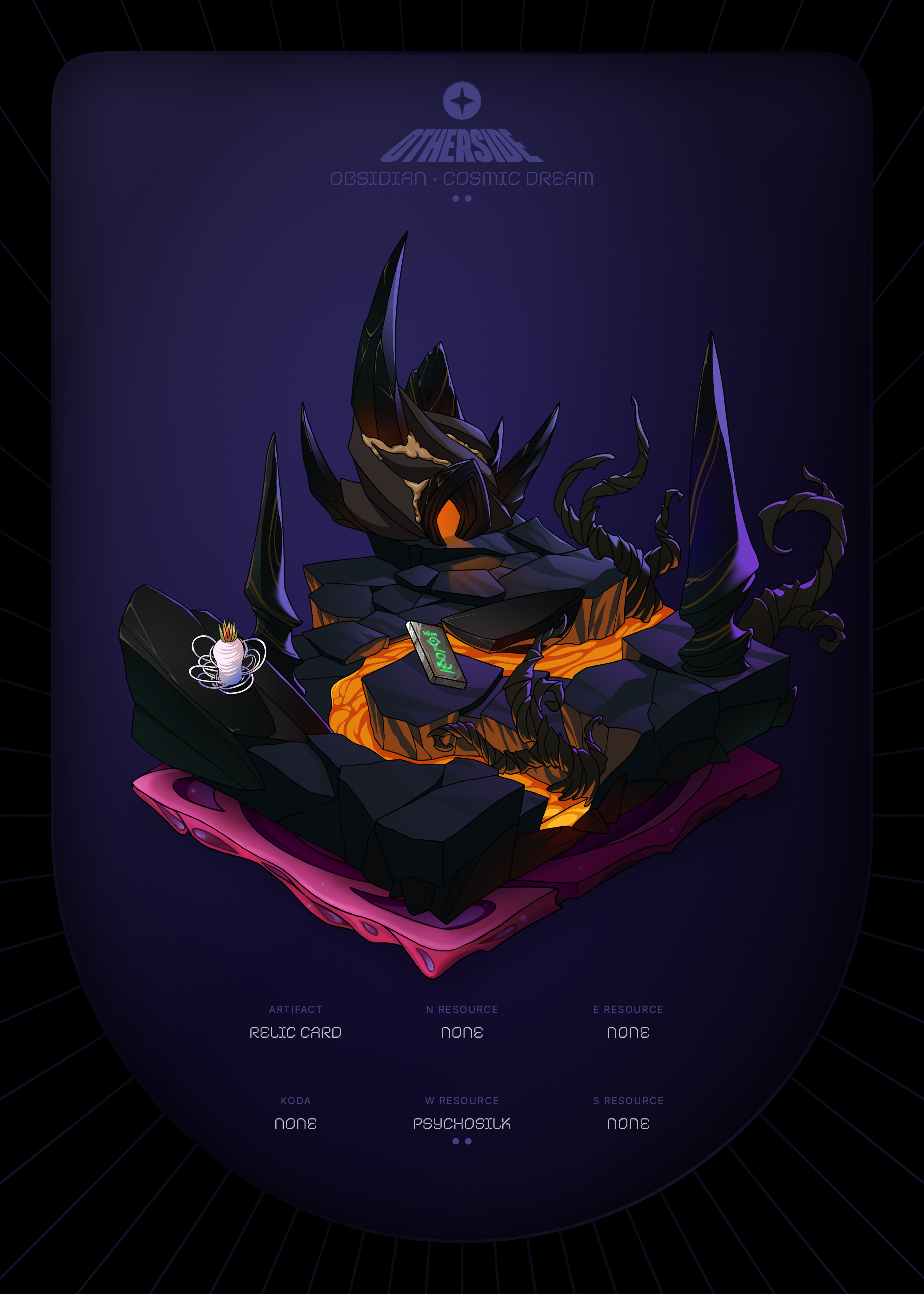 Otherdeed #38344 — Obsidian