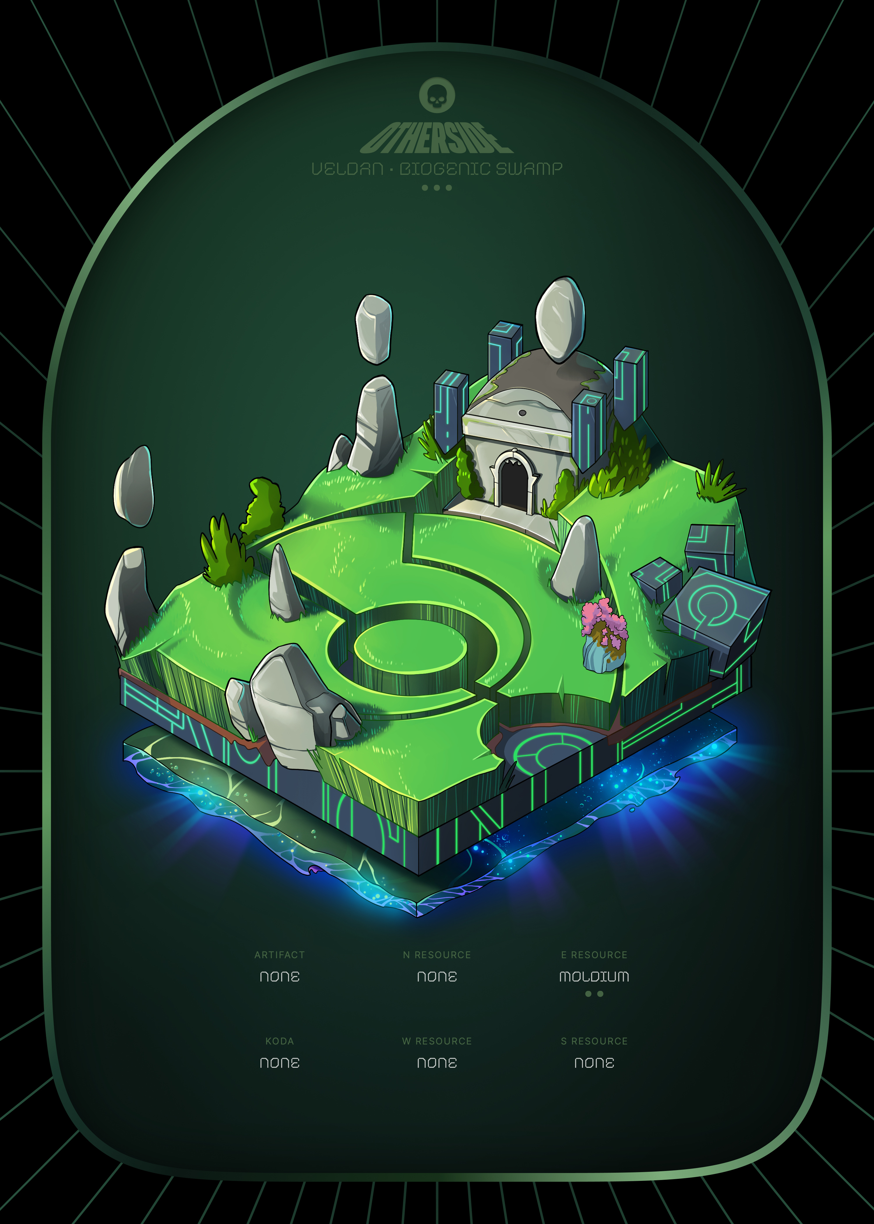 Otherdeed #8386 — Veldan