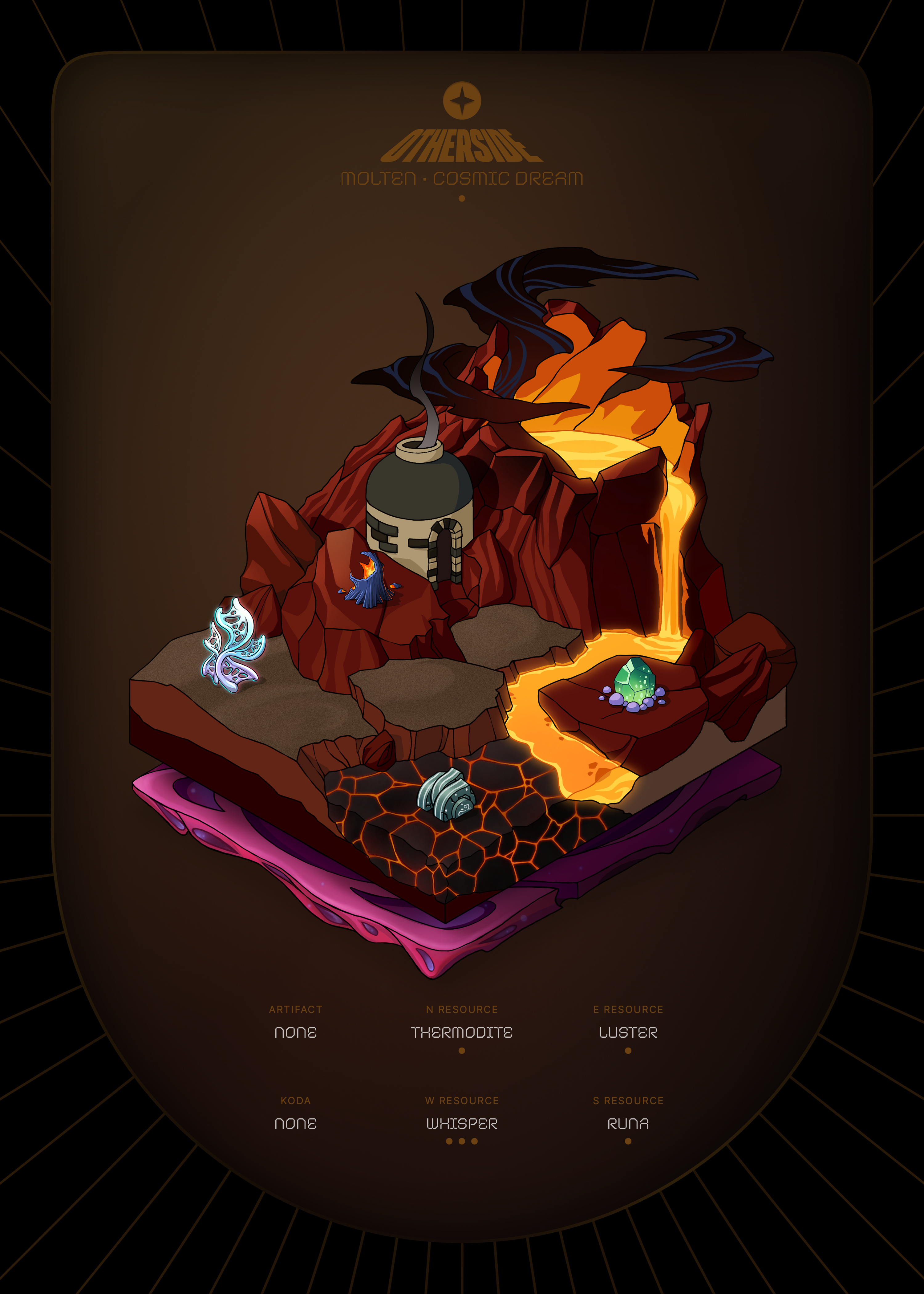 Otherdeed #37966 — Molten