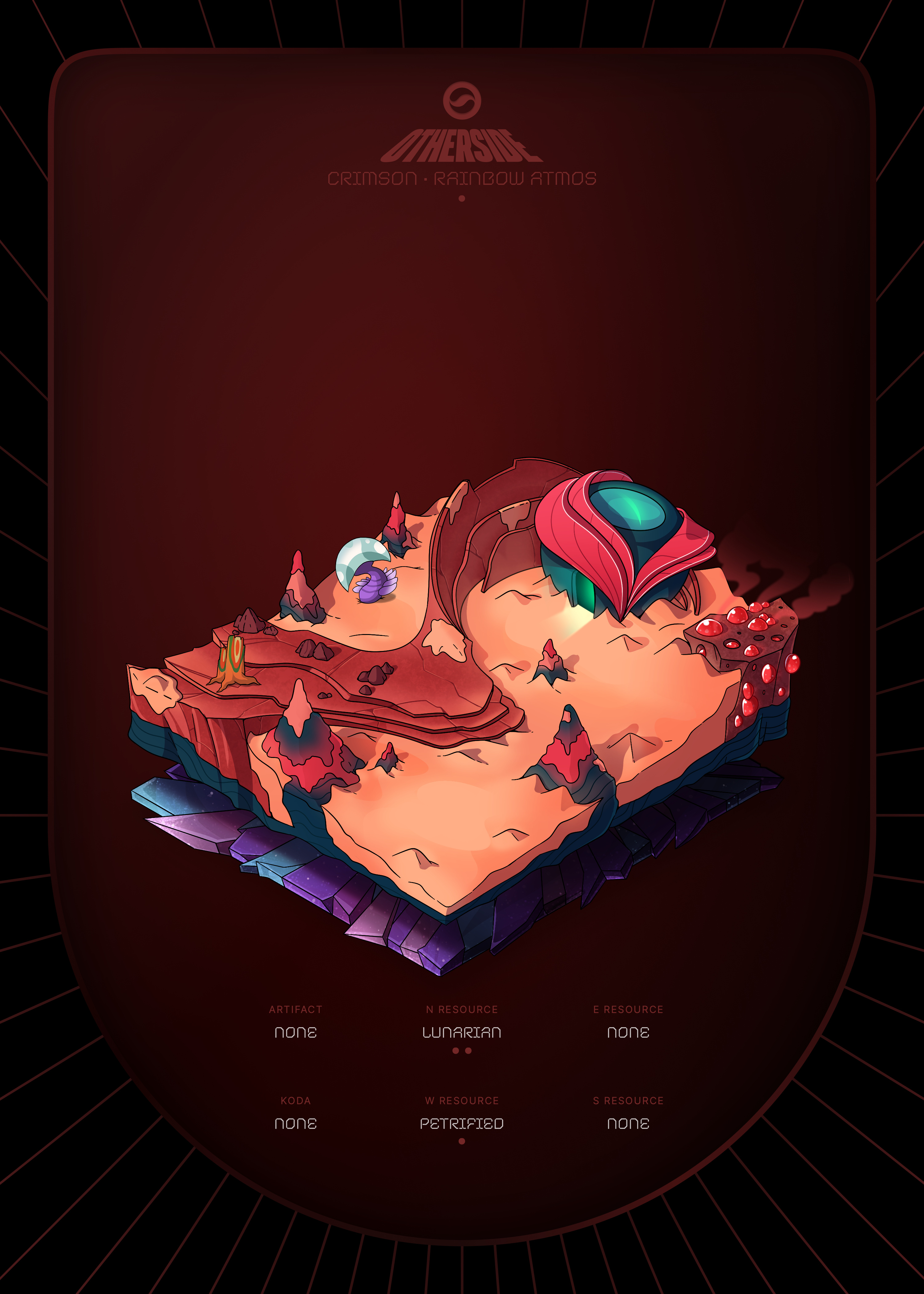 Otherdeed #73242 — Crimson