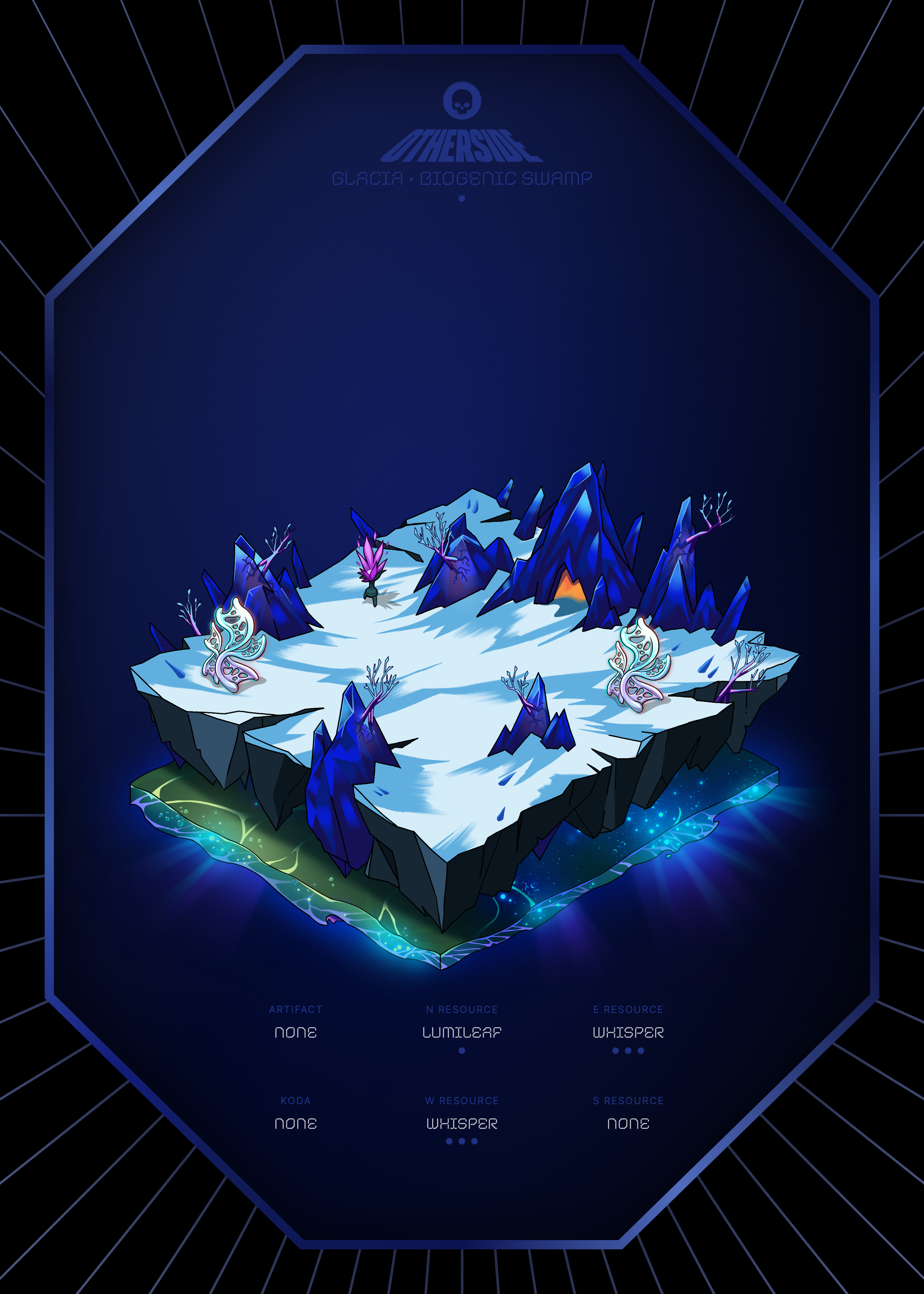 Otherdeed #1509 — Glacia