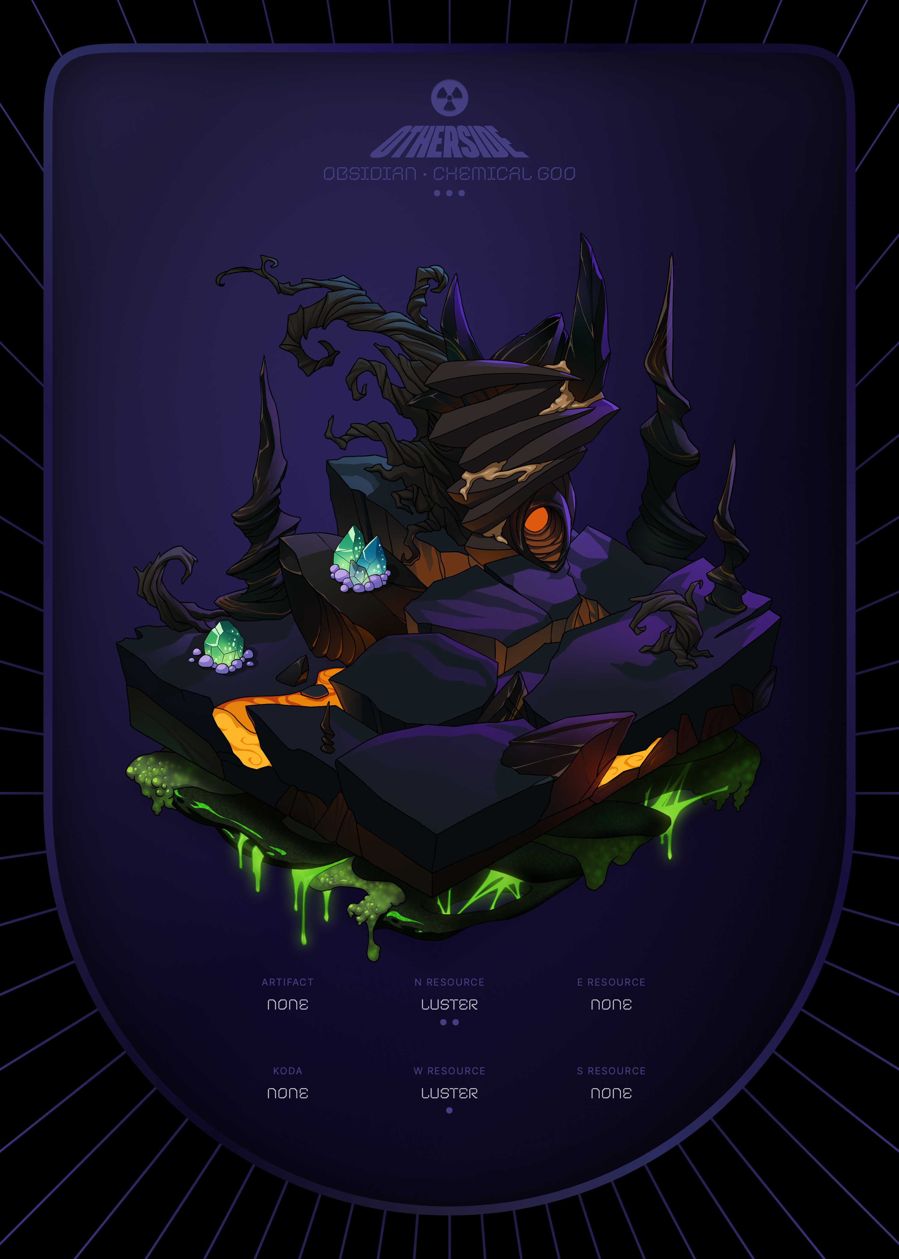 Otherdeed #22516 — Obsidian