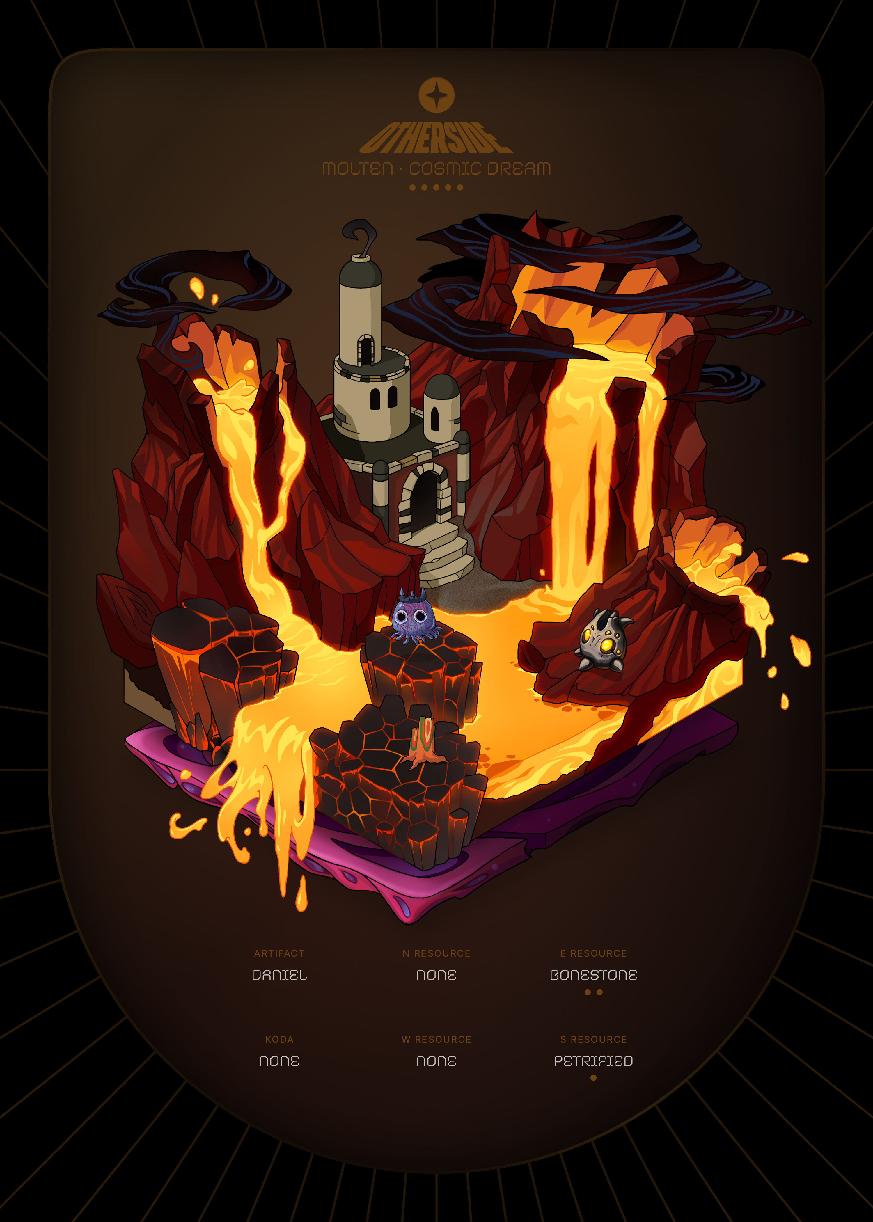 Otherdeed #36838 — Molten