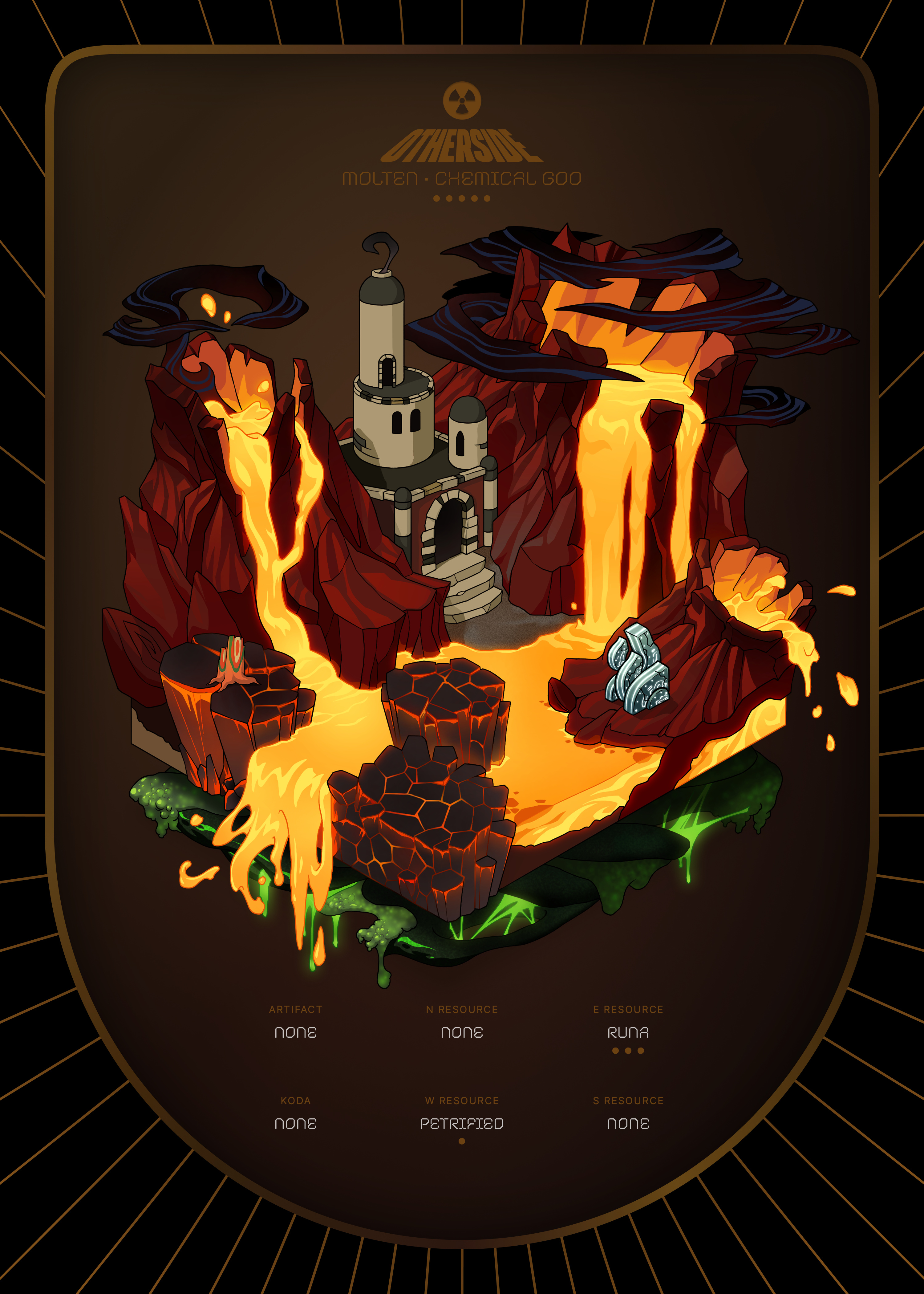 Otherdeed #10290 — Molten