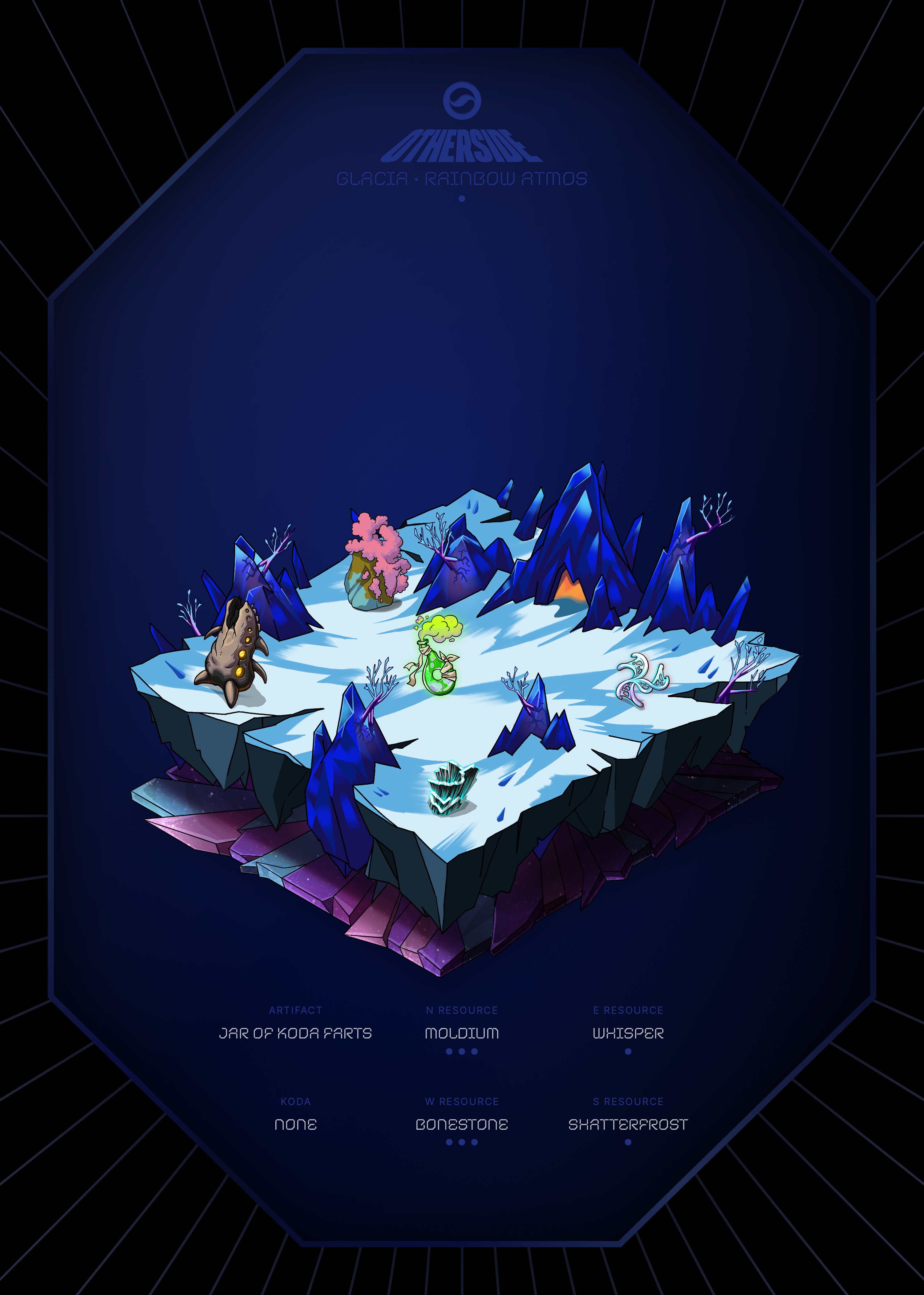 Otherdeed #64890 — Glacia