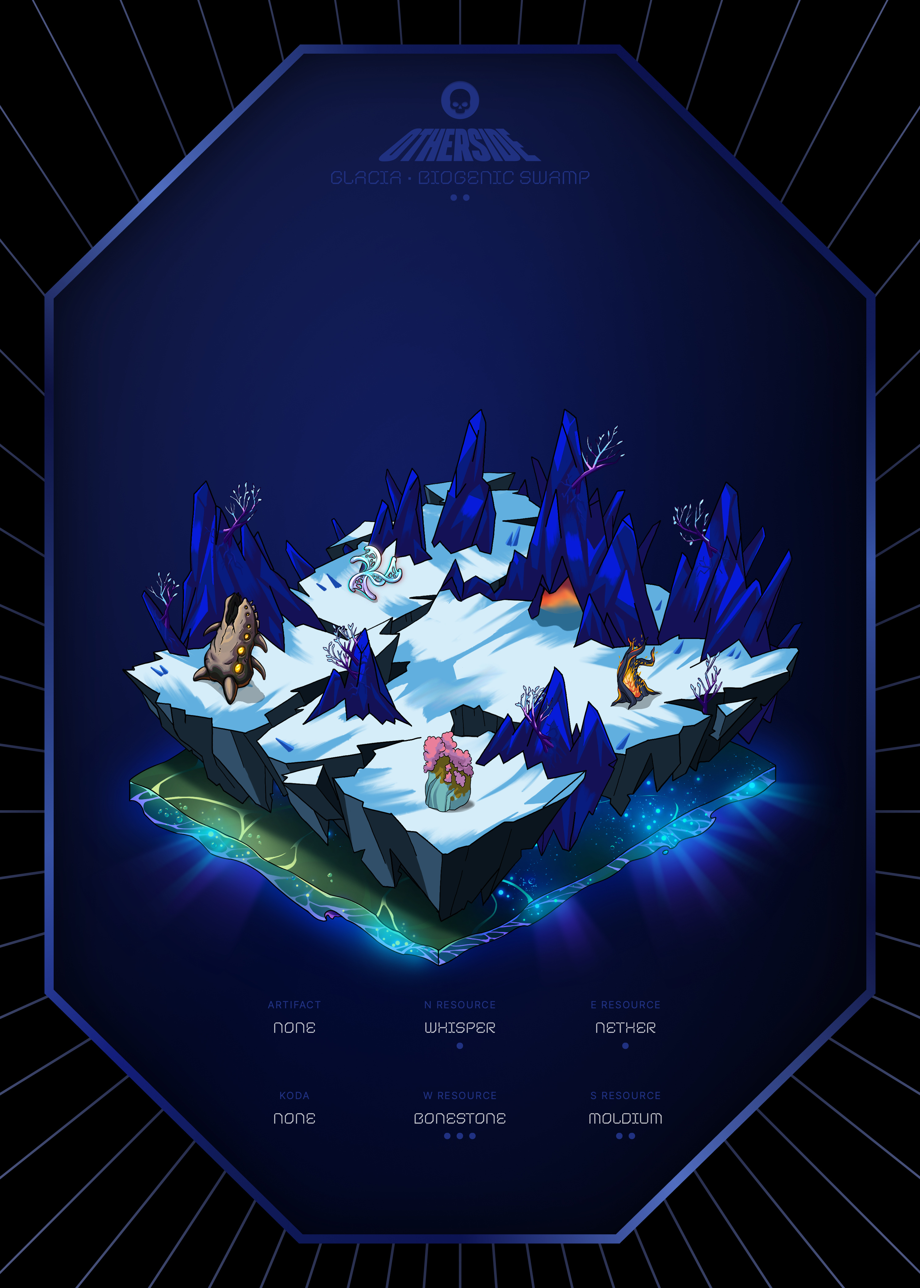 Otherdeed #8024 — Glacia